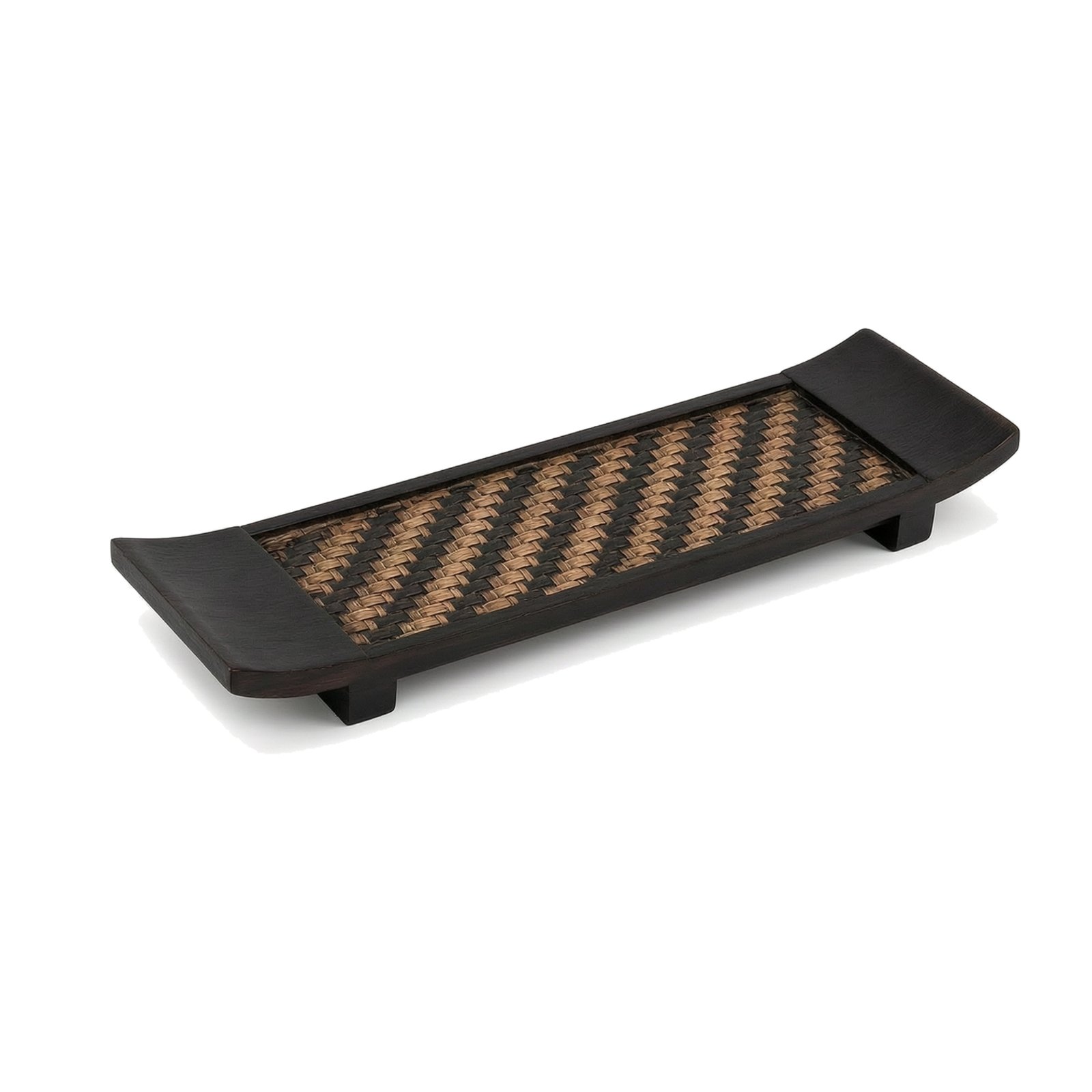 Low Wooden Serving Tray