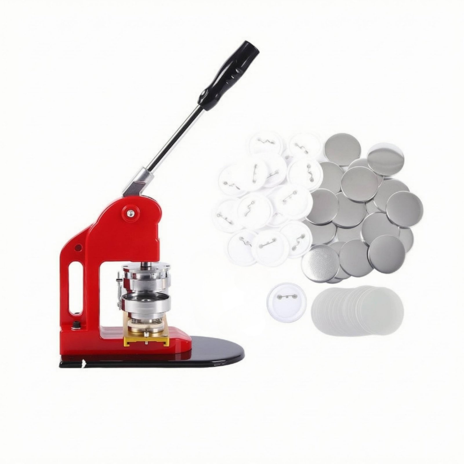 Hand-Operated Badge Press