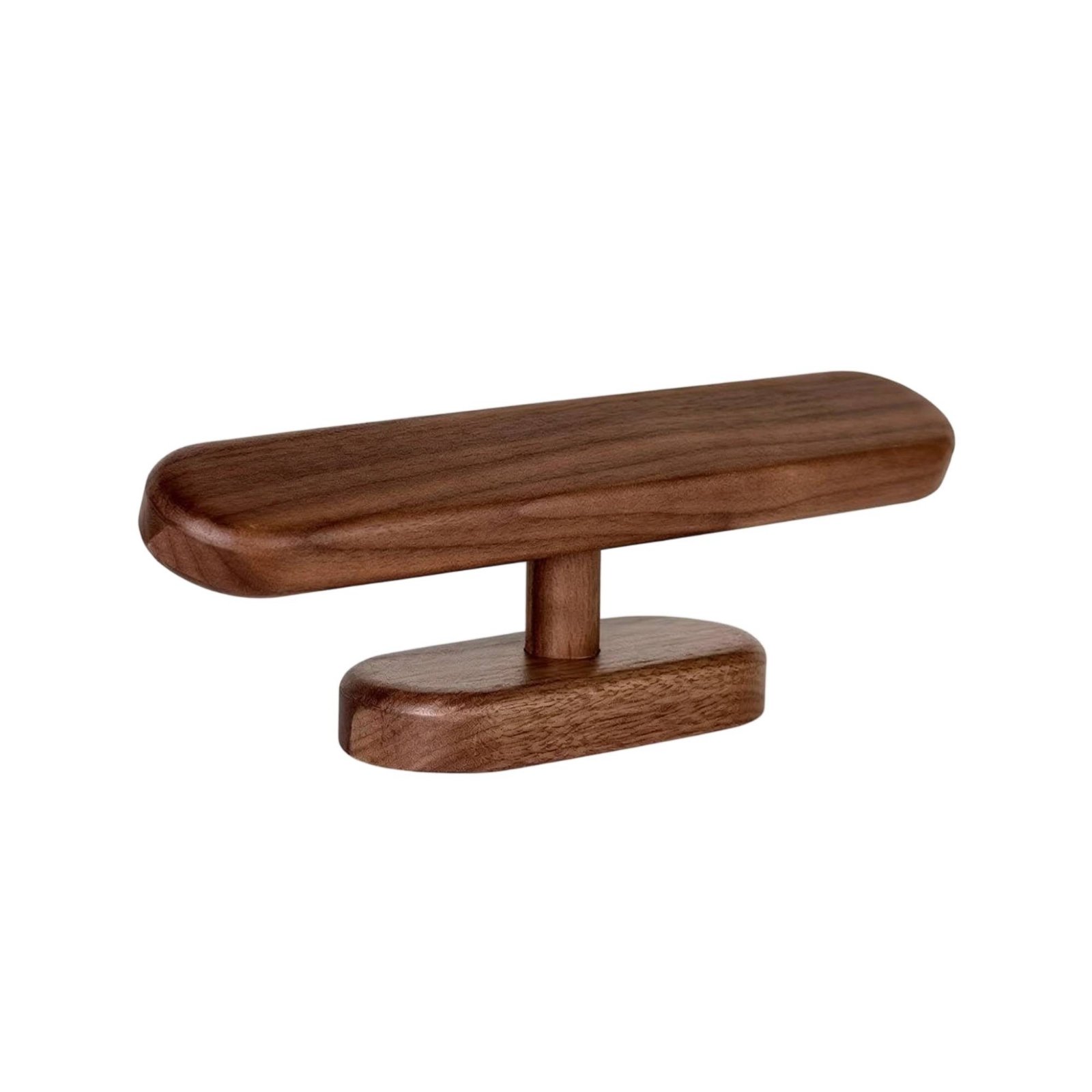 Watch Display Stand Walnut Finish