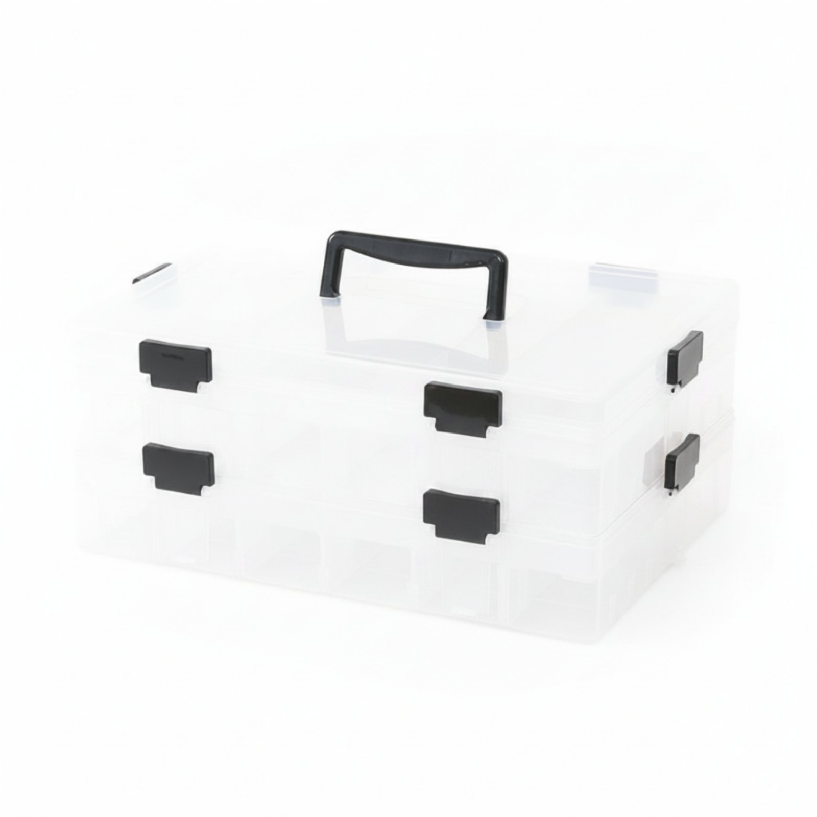 Two Tier Transparent Storage Box