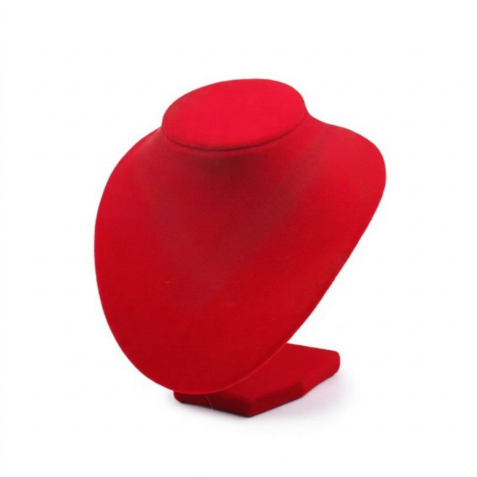 Velvet Necklace Bust Display
