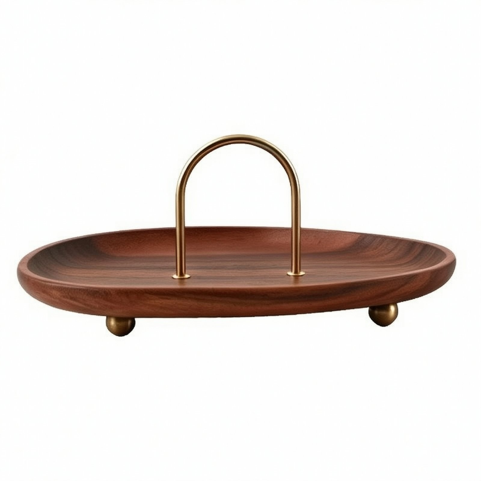 Solid Wood Tray with Handle