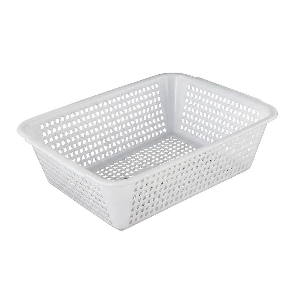 Rectangular Plastic Drain Basket