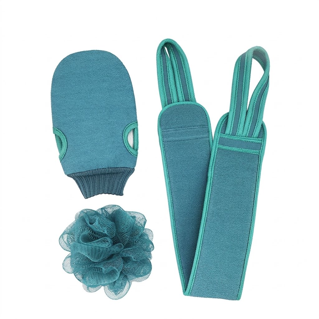 3-Piece Exfoliating Towel Set