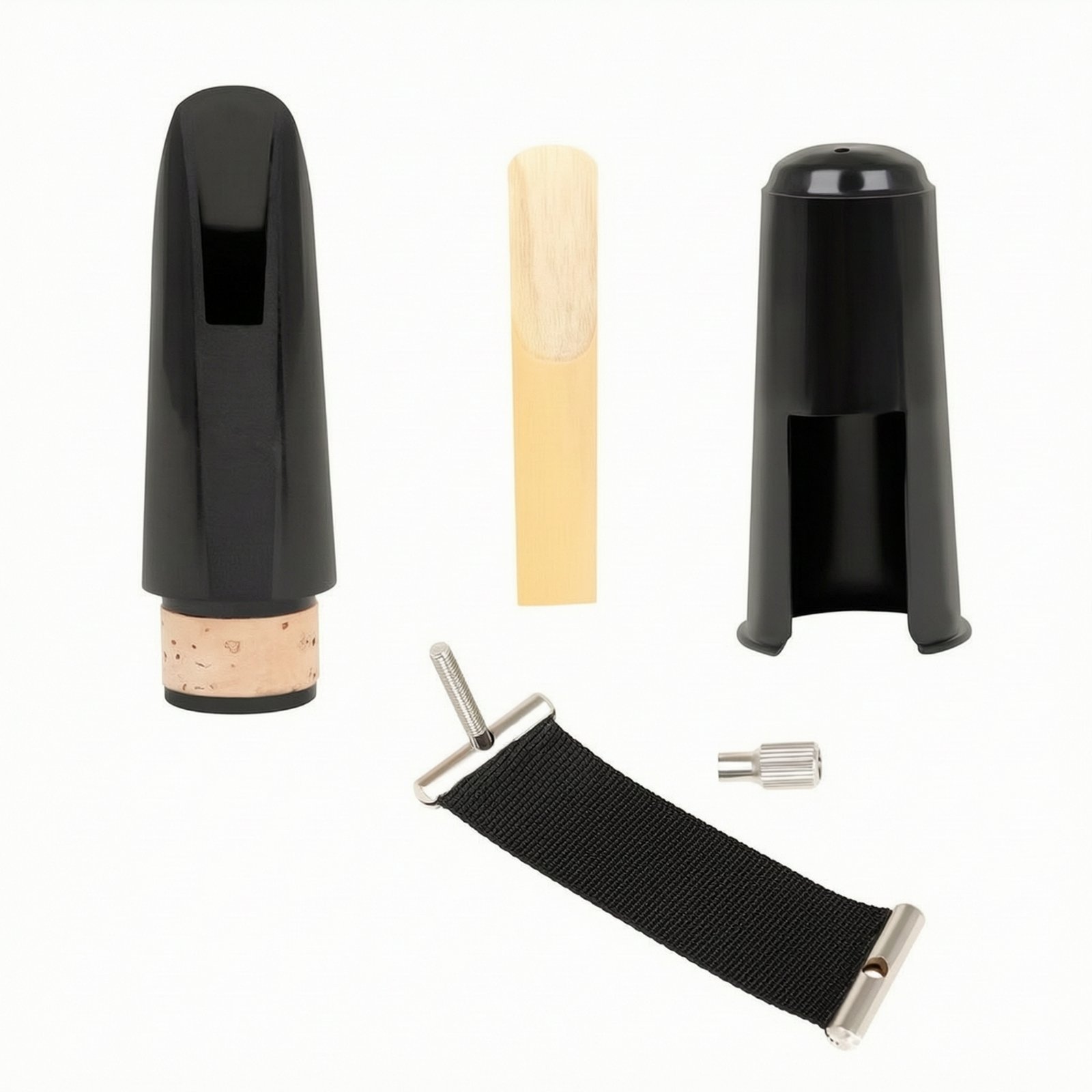 Metal Clarinet Mouthpiece with Ligature