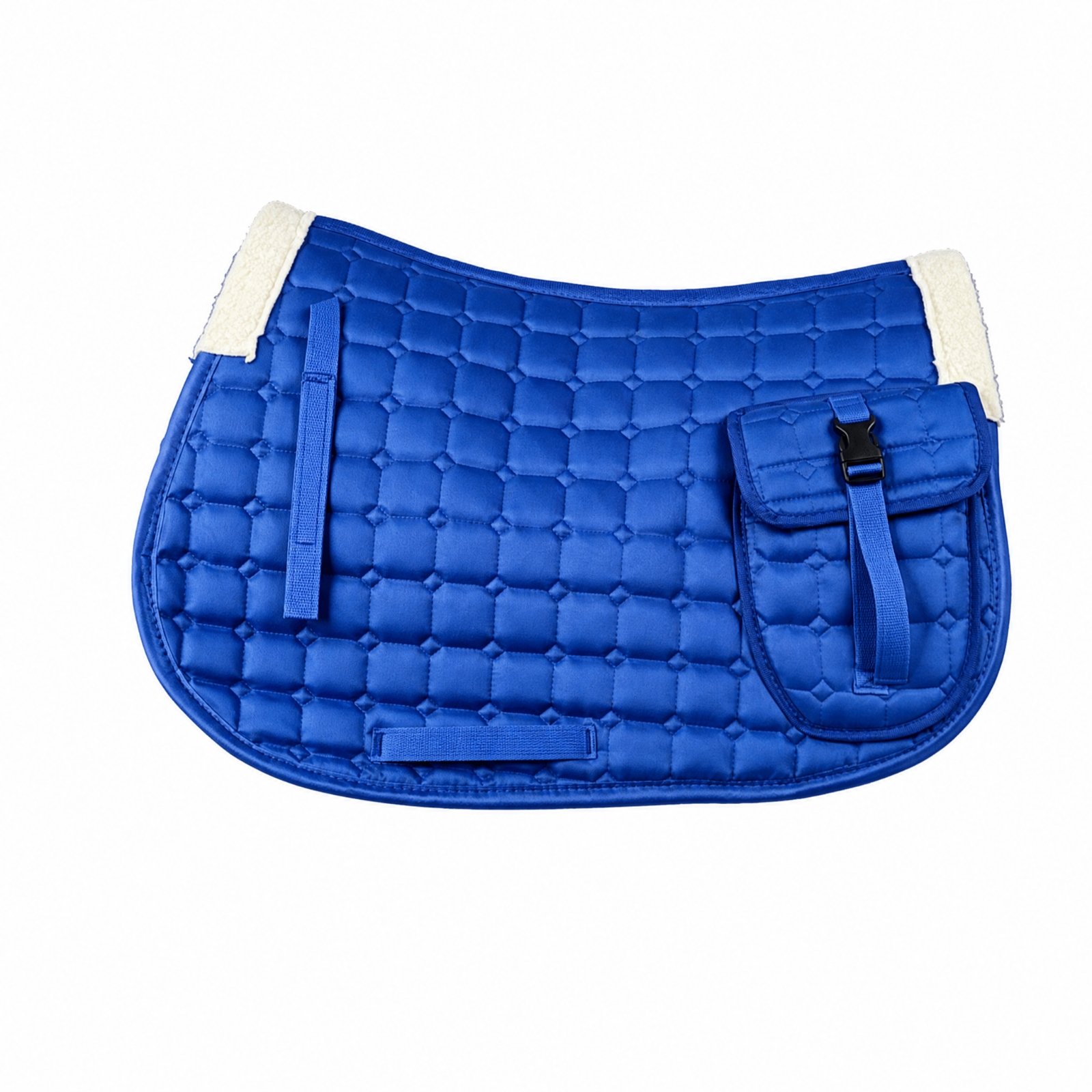 Quilted Saddle Pad with Flap Pocket