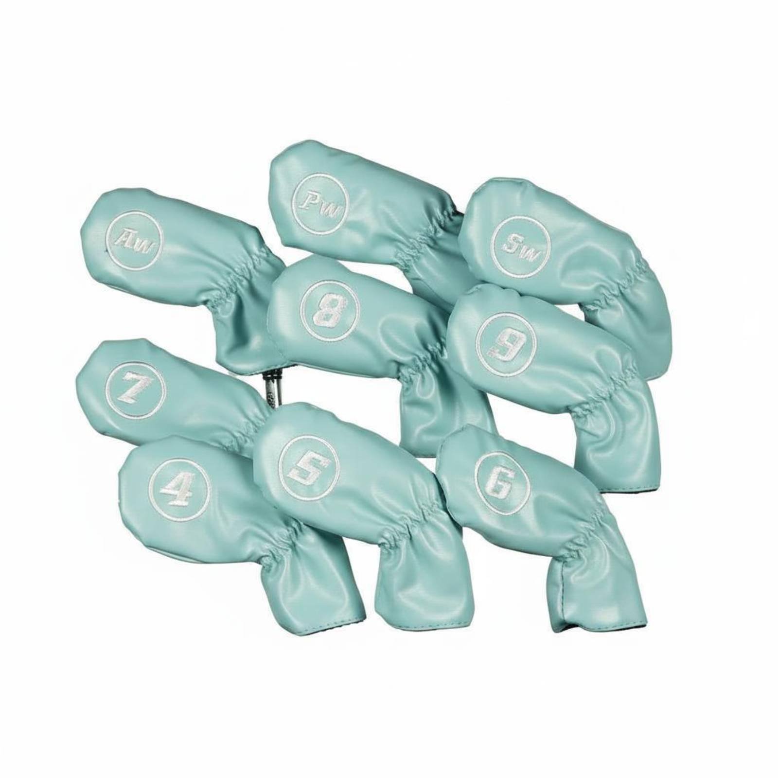 9-Piece Golf Iron Headcover Set