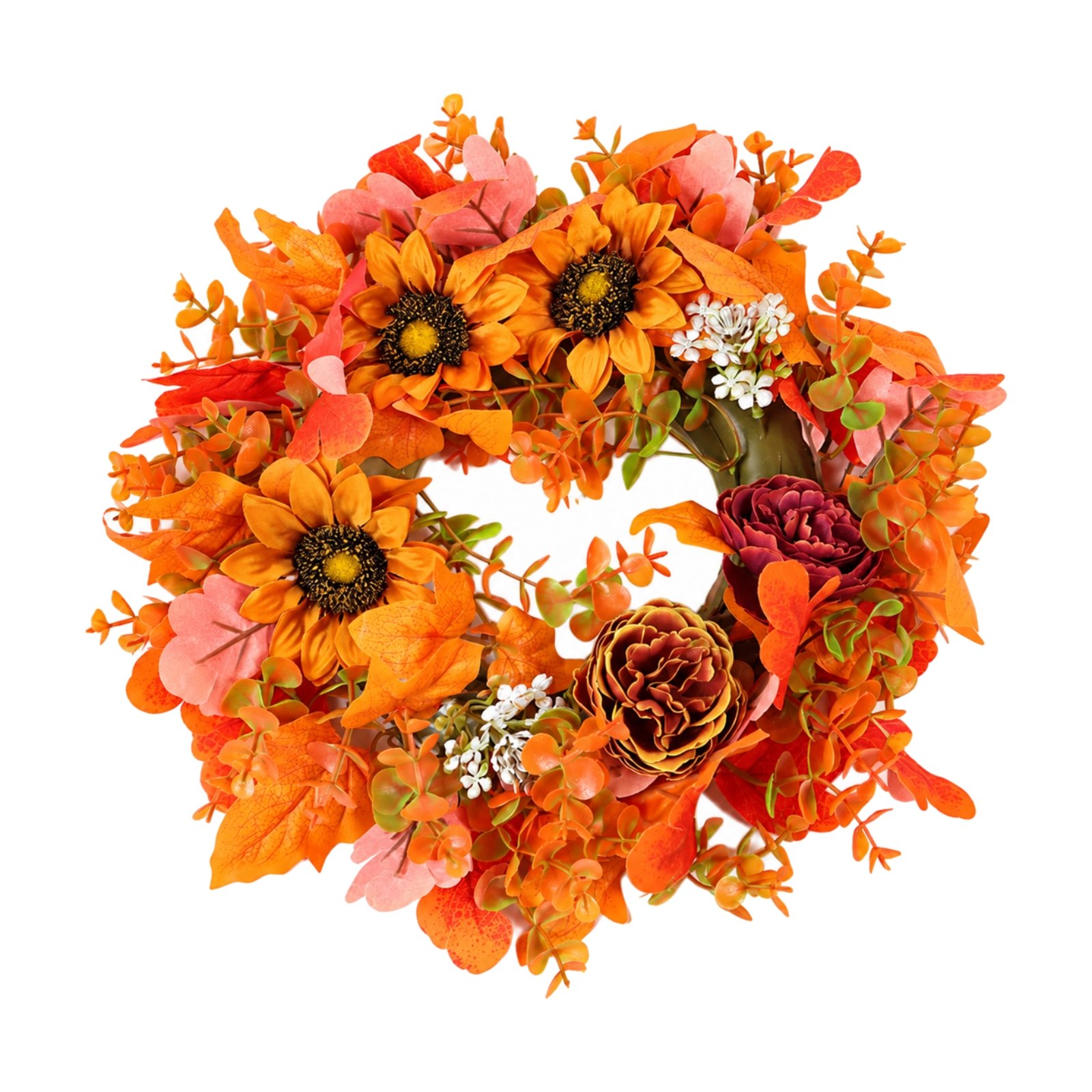 Artificial Wreath with Foliage