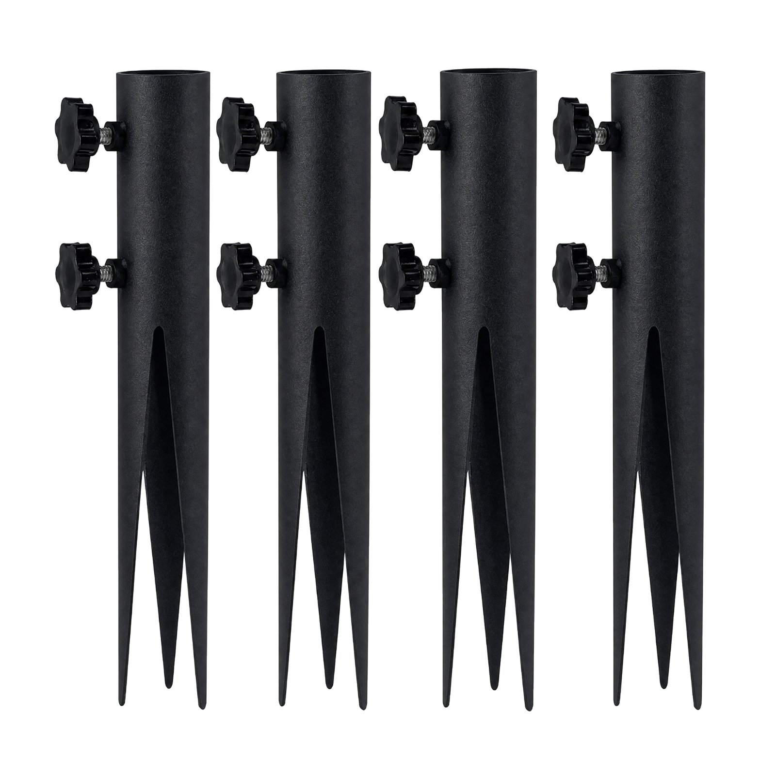 4-Piece Adjustable Torch Pole Ground Stake