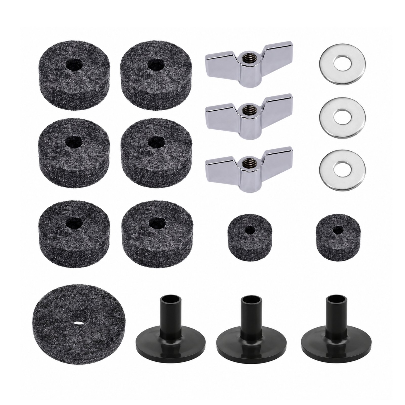 Cymbal Hardware Kit with Felt Pads