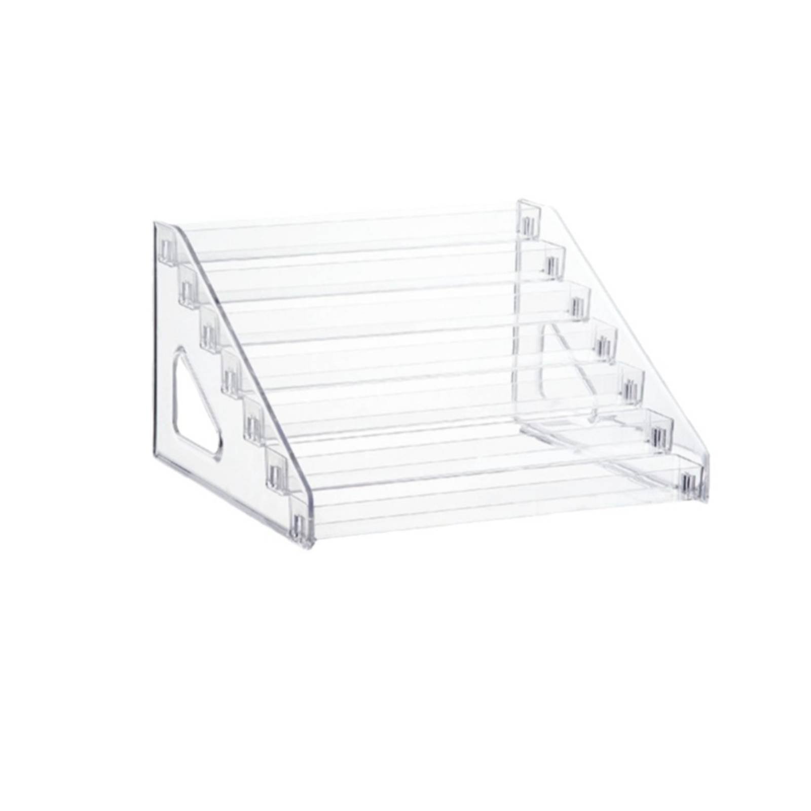Tiered Acrylic Card Display Rack