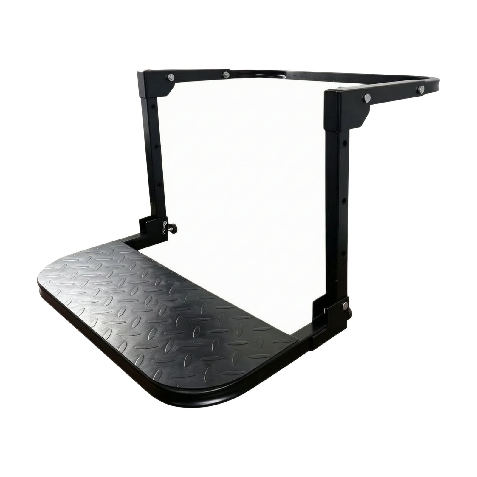 Tire-Mounted Step Ladder with Footboard