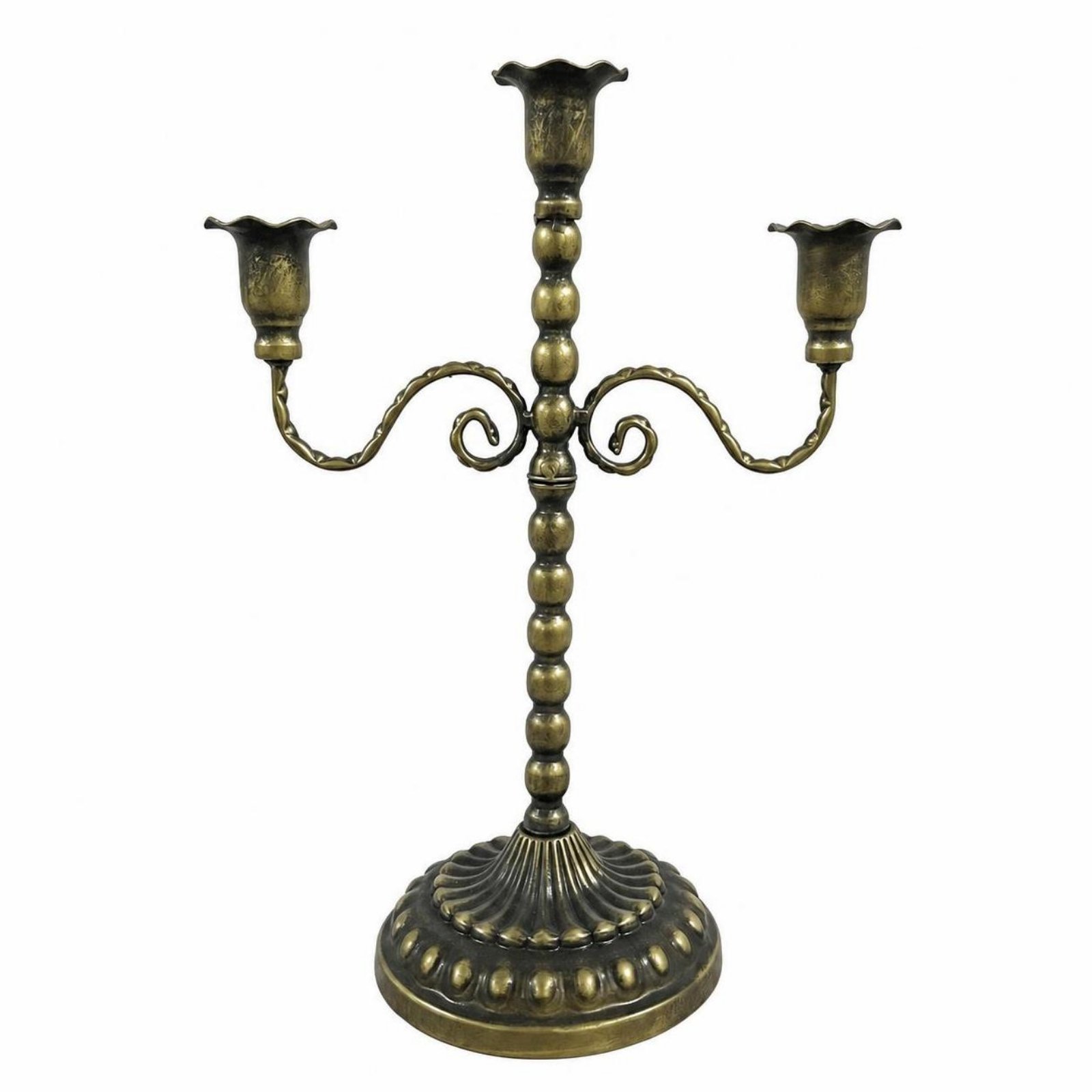 Beaded Taper Candle Holder
