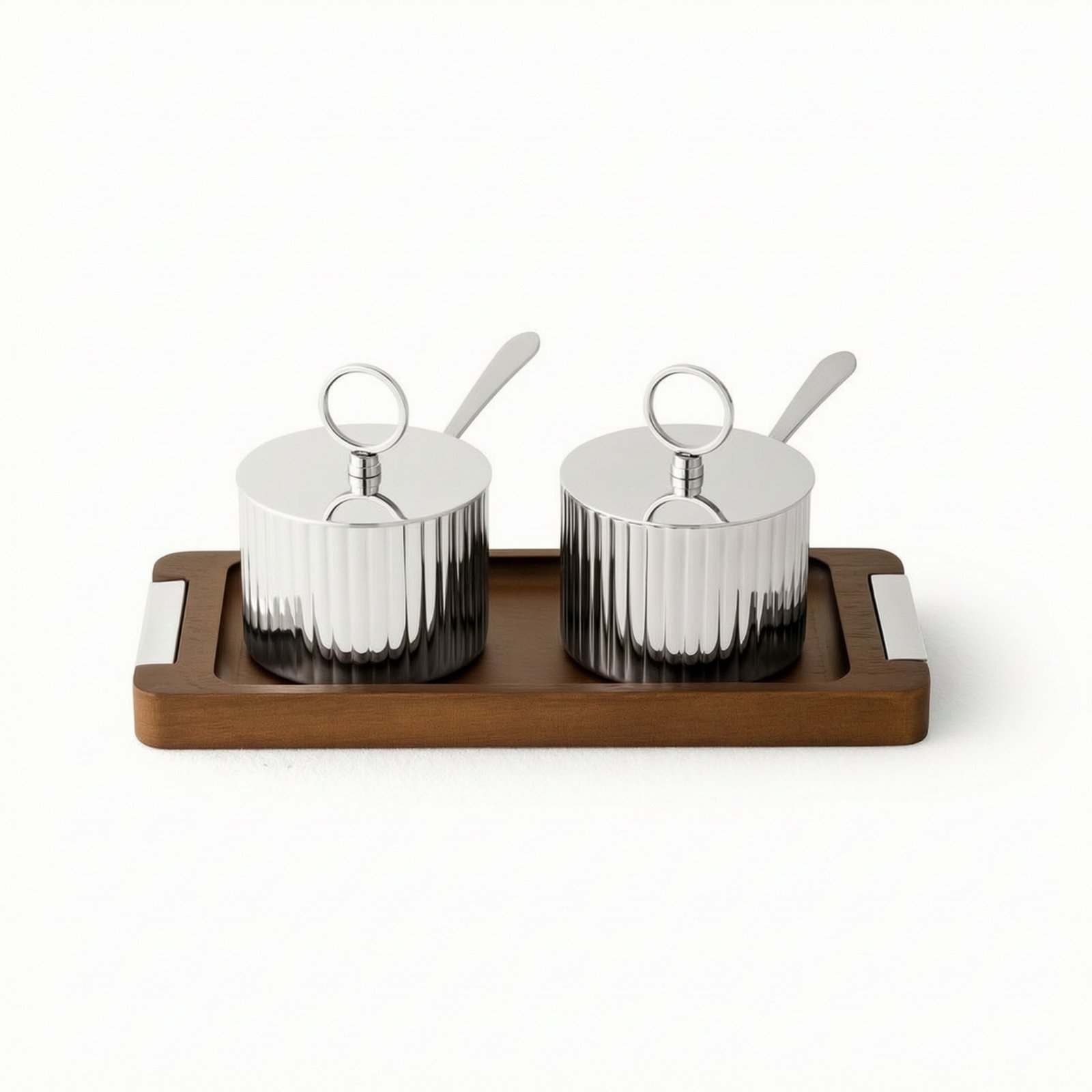 Condiment Jar Stainless Steel