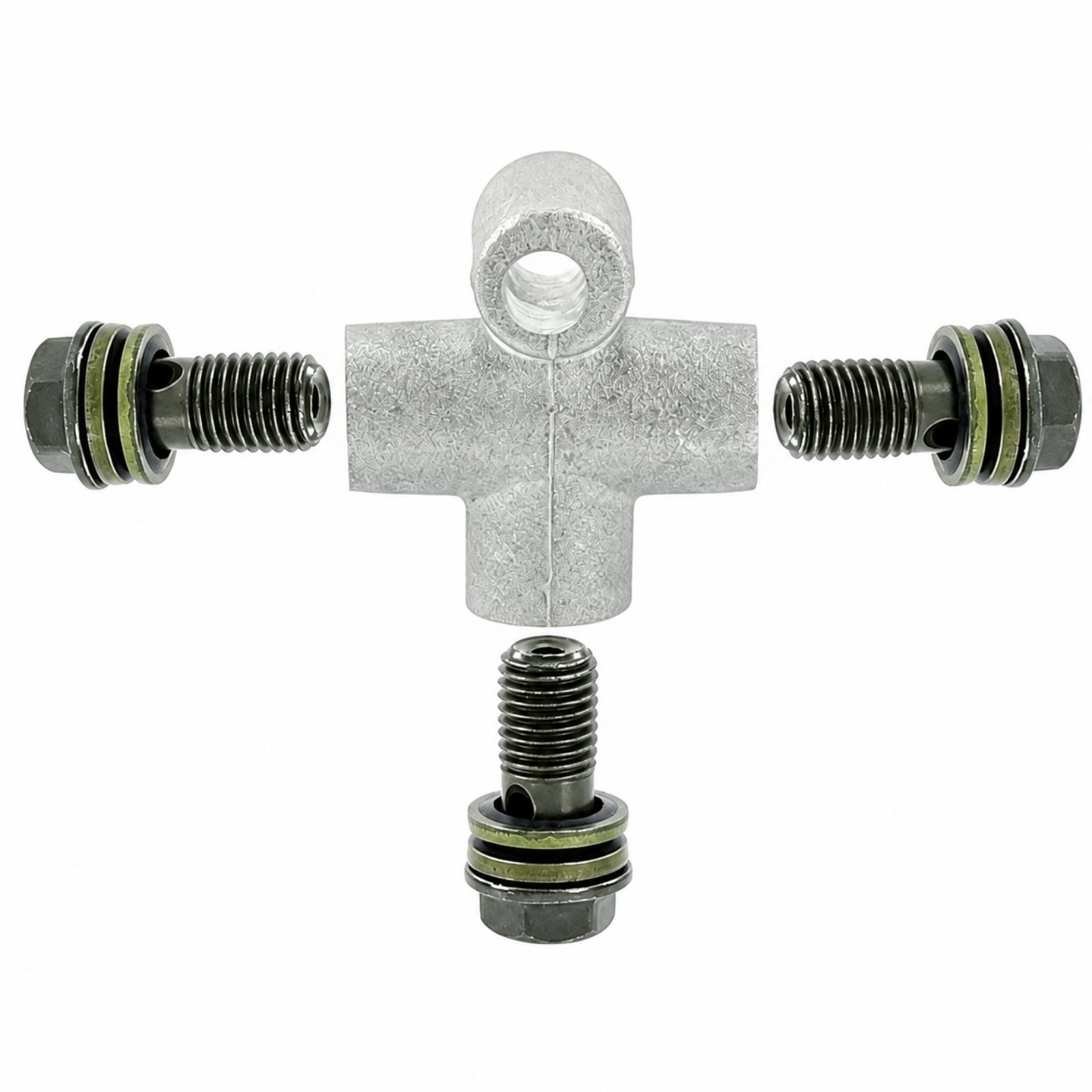 Hydraulic Brake Hose Tee Connector