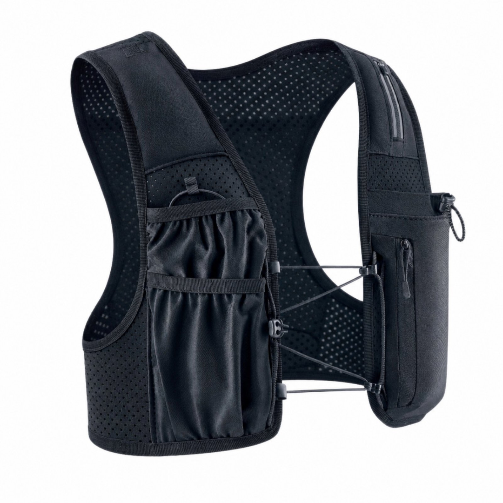 Reflective Running Vest – Black