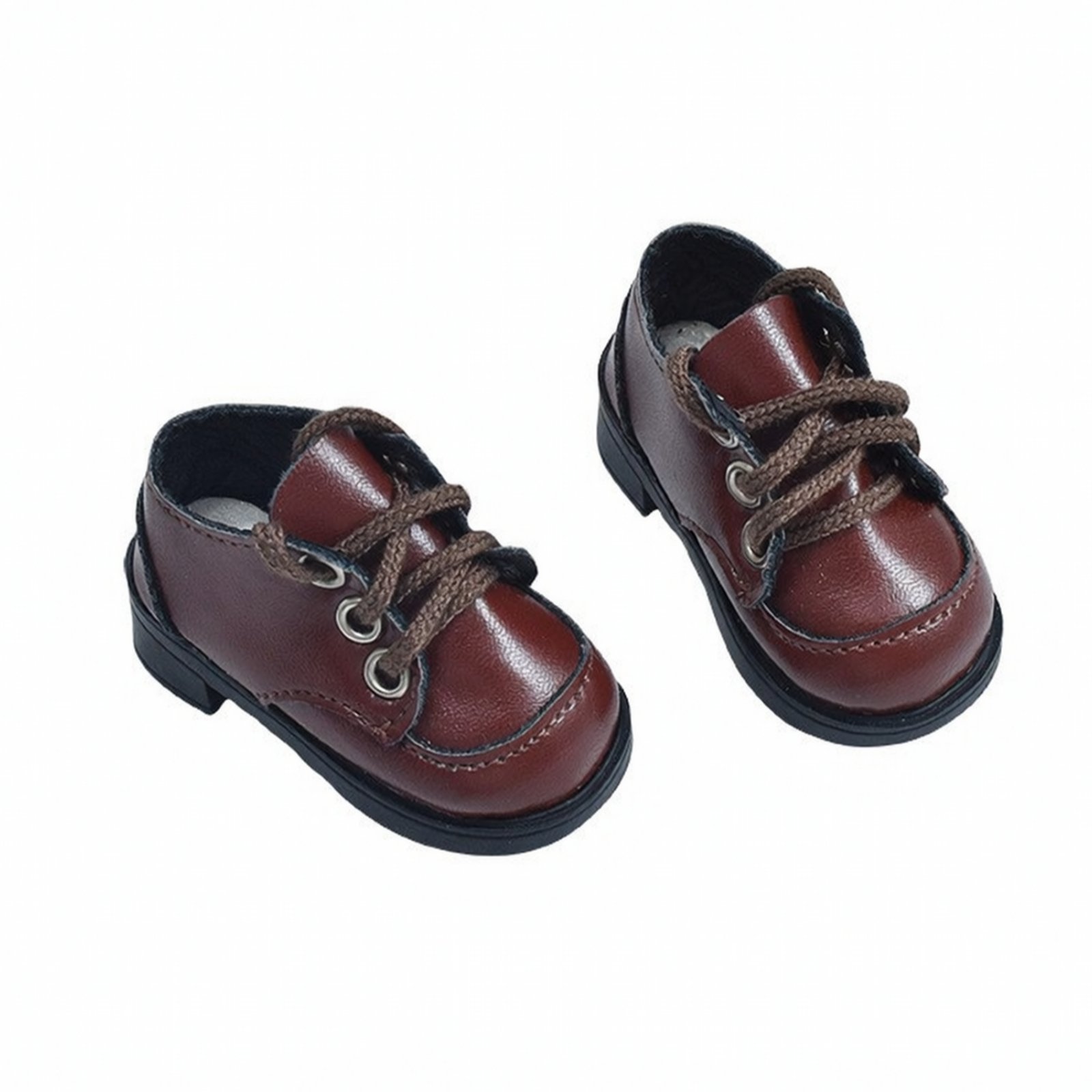 BJD Doll Loafers with Metal Eyelets