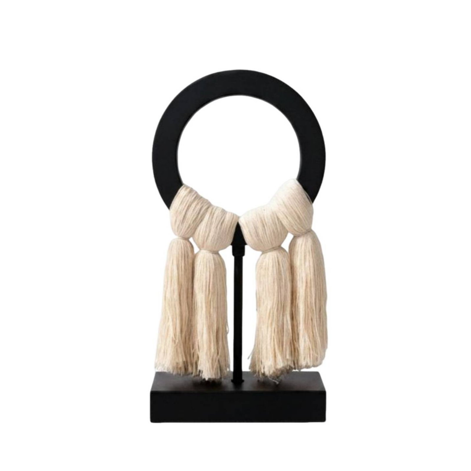 Abstract Tassel Sculpture