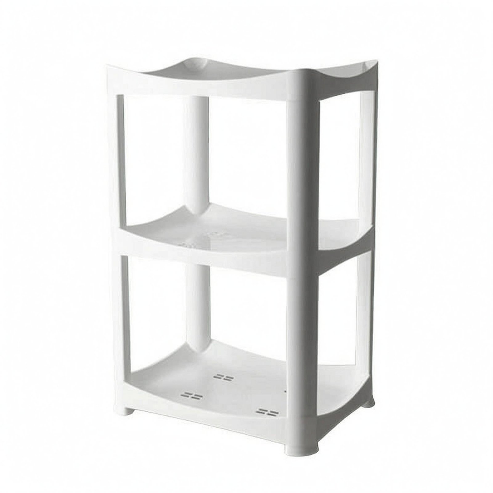 Open Design Stepped Shelf Rack