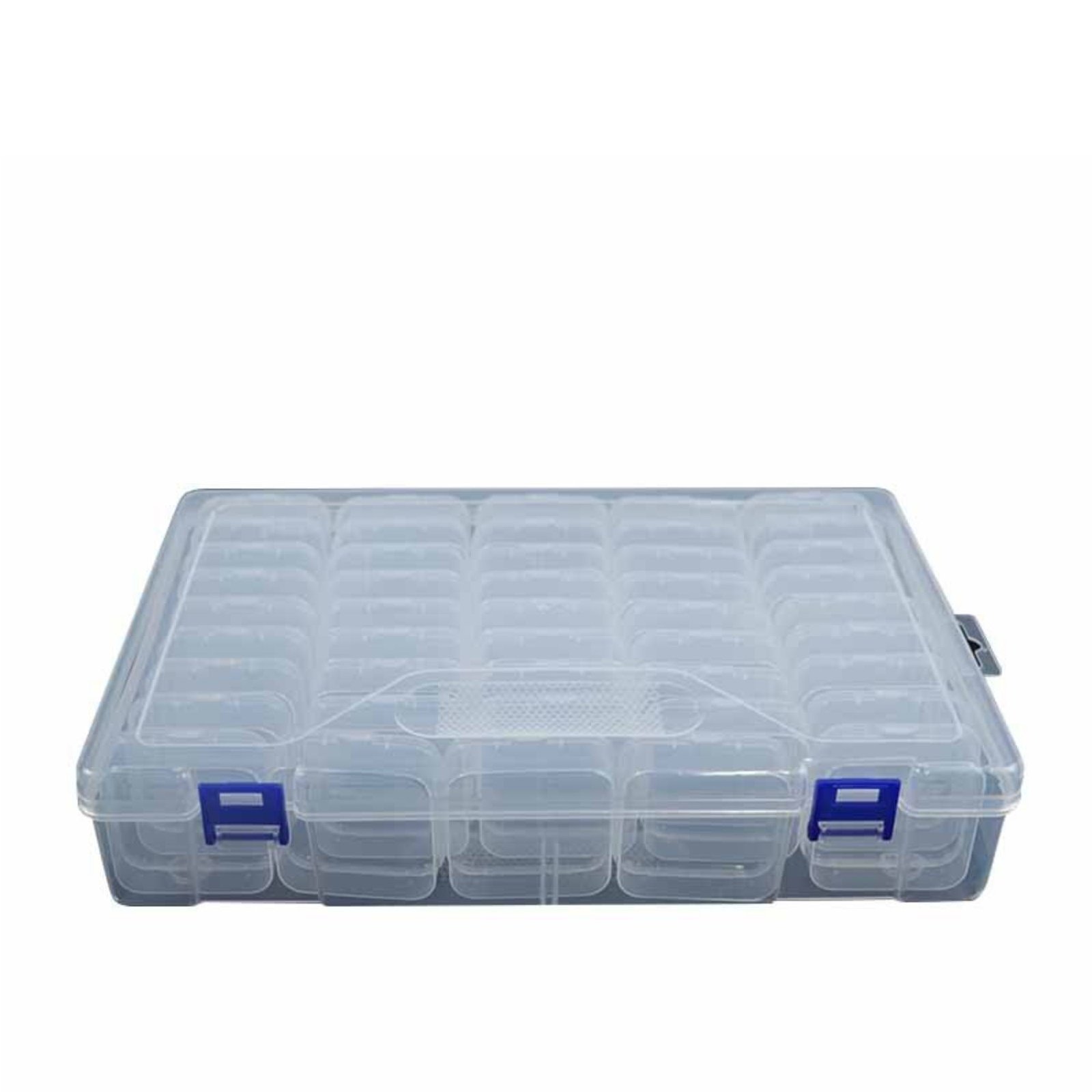 Clear Multi-Grid Storage Case