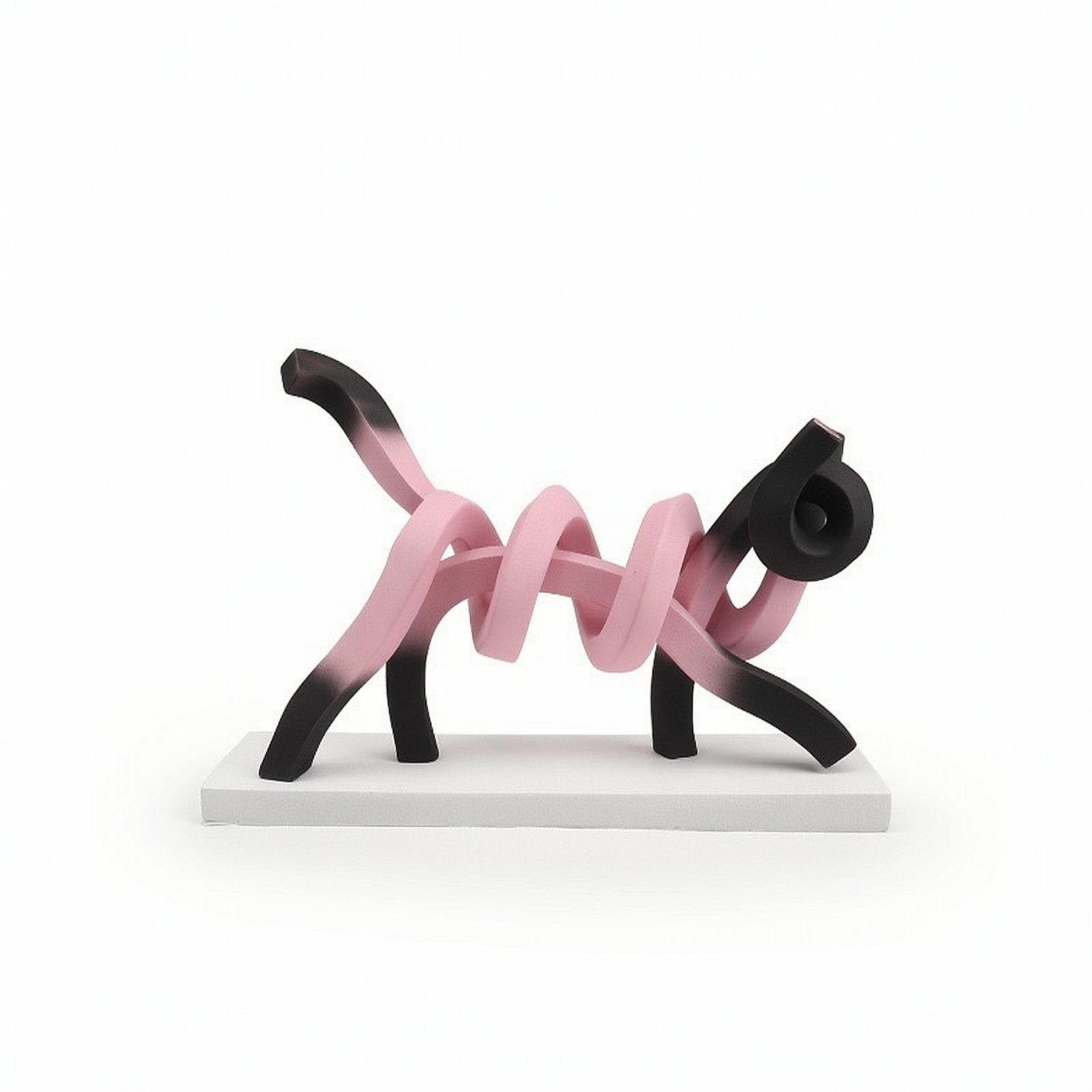 Abstract Cat Figurine