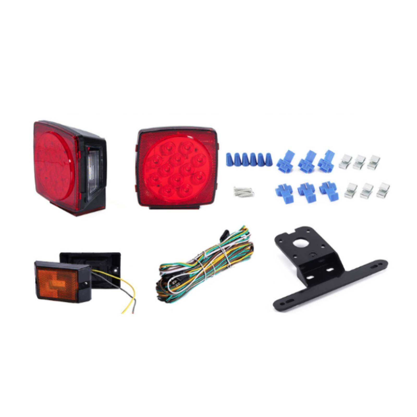 Square LED Trailer Lights