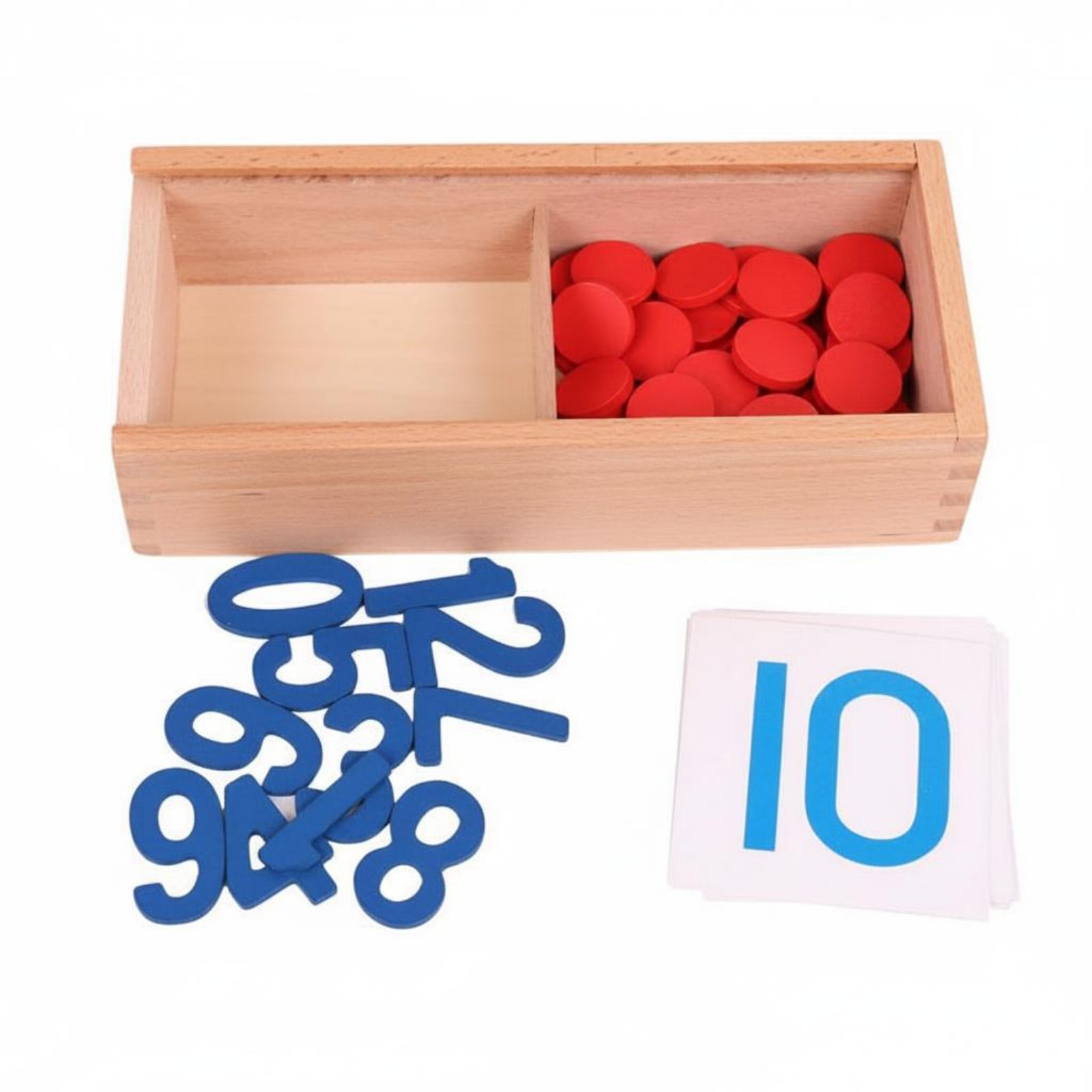 Numbers and Chips Set