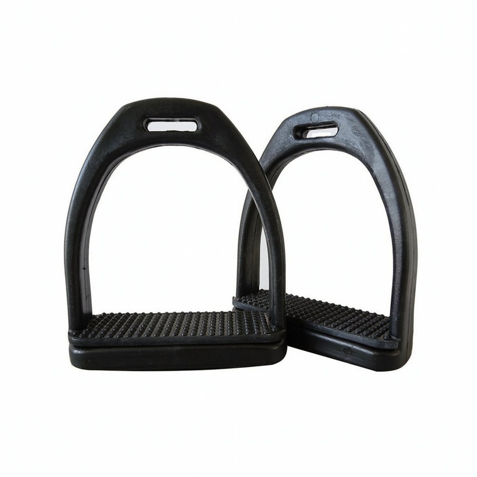 Non-Slip Stirrups with Rubber Grip