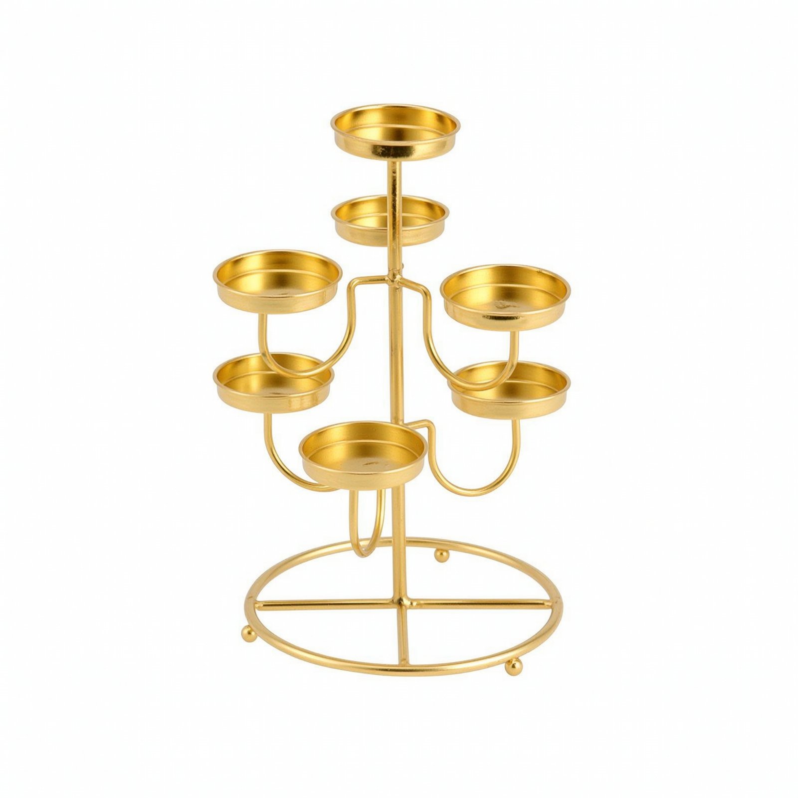Multi-Tier Ghee Lamp Holder