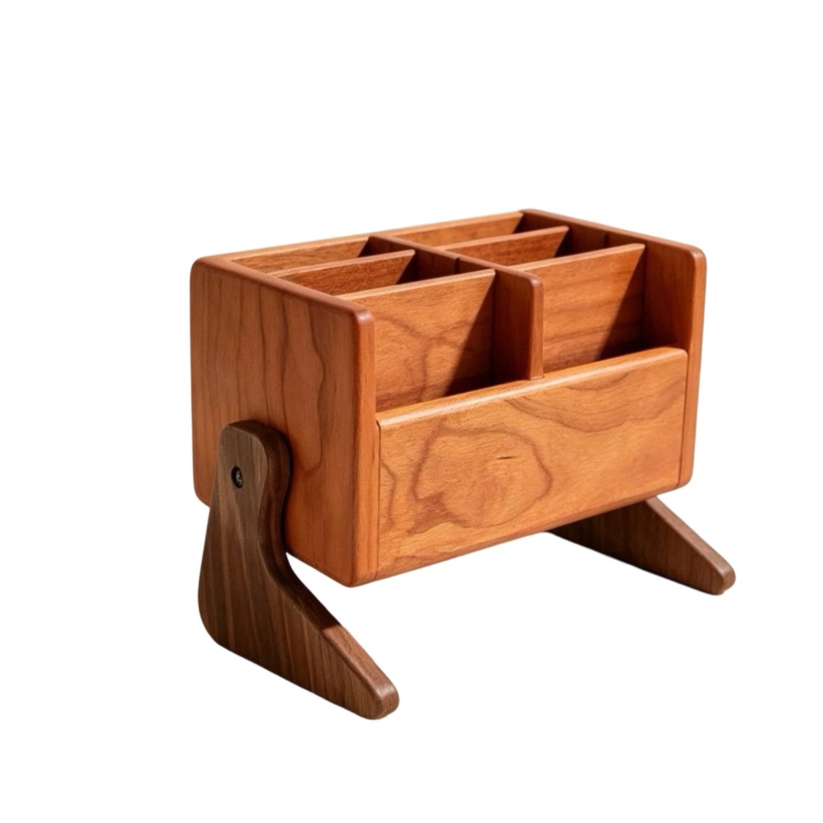 Wooden Cosmetic Storage Organizer