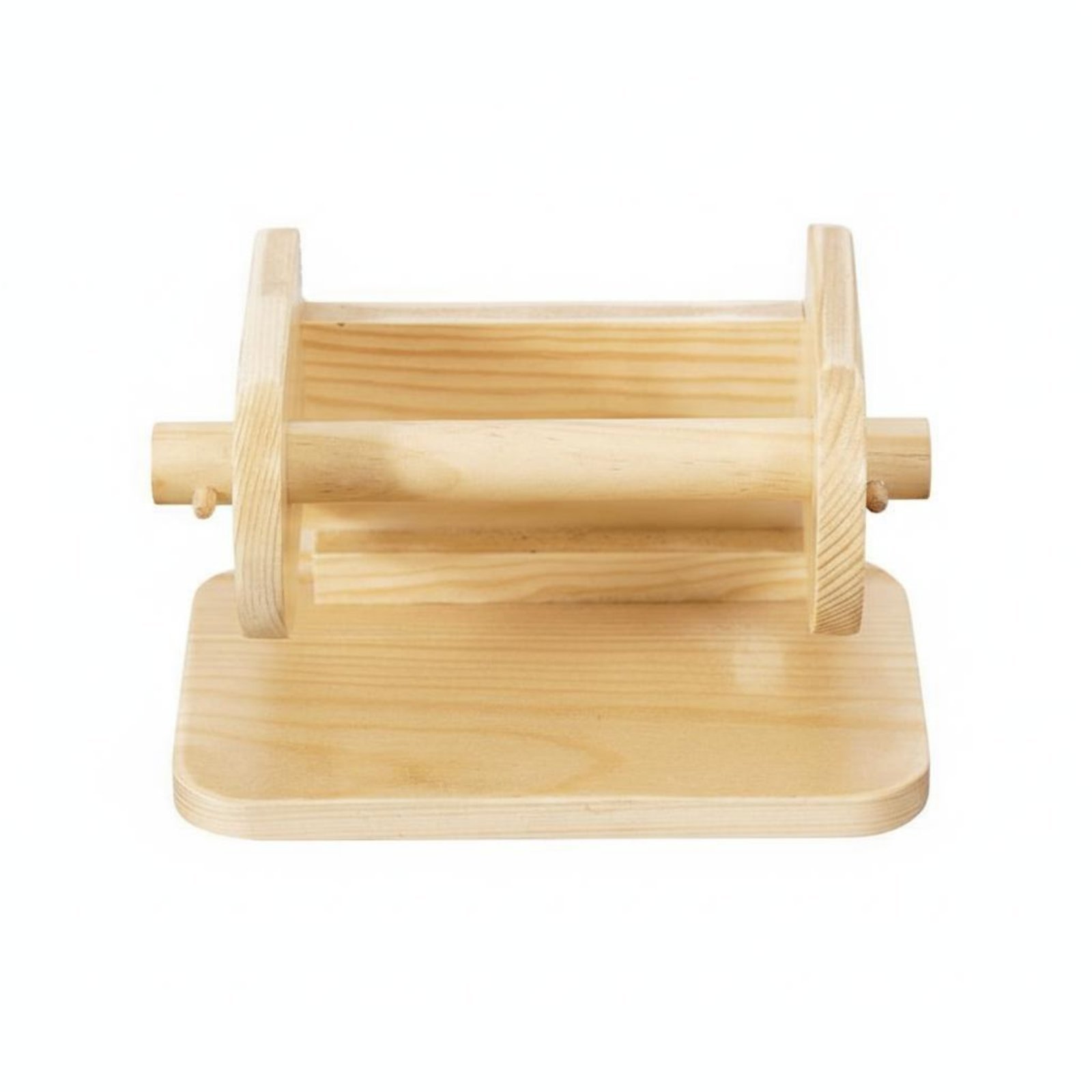 Wood Kitchen Roll Rack