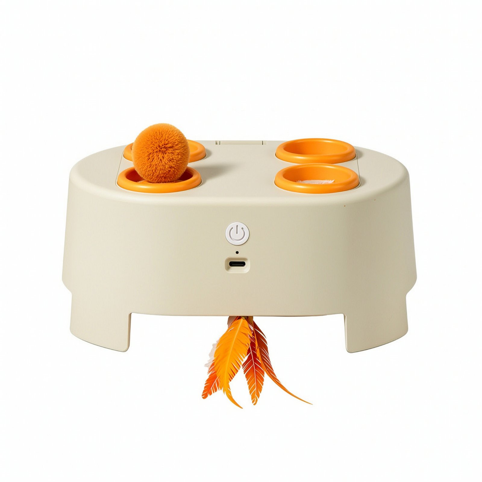Rechargeable Cat Toy with Teaser