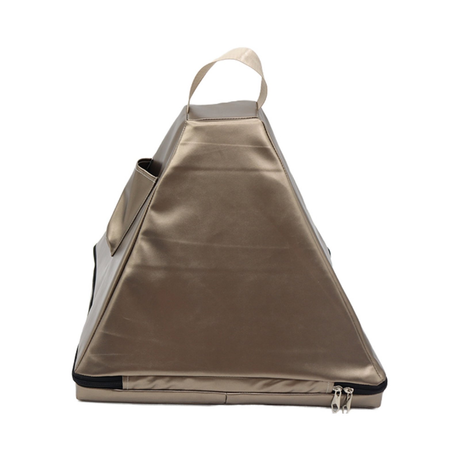 Pyramid Bag with Side Pockets