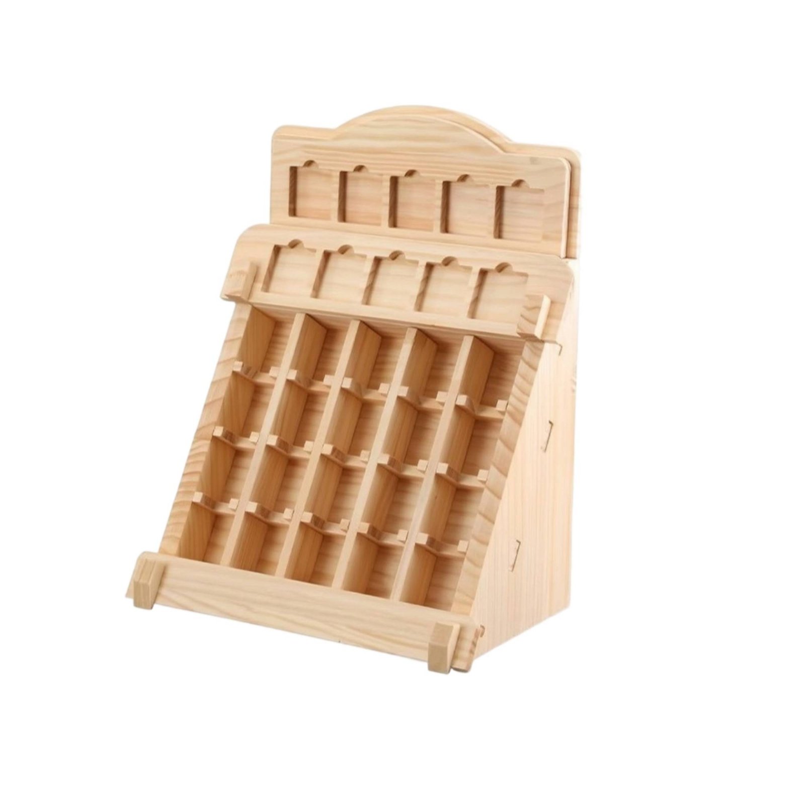 Wooden Desktop Shelf