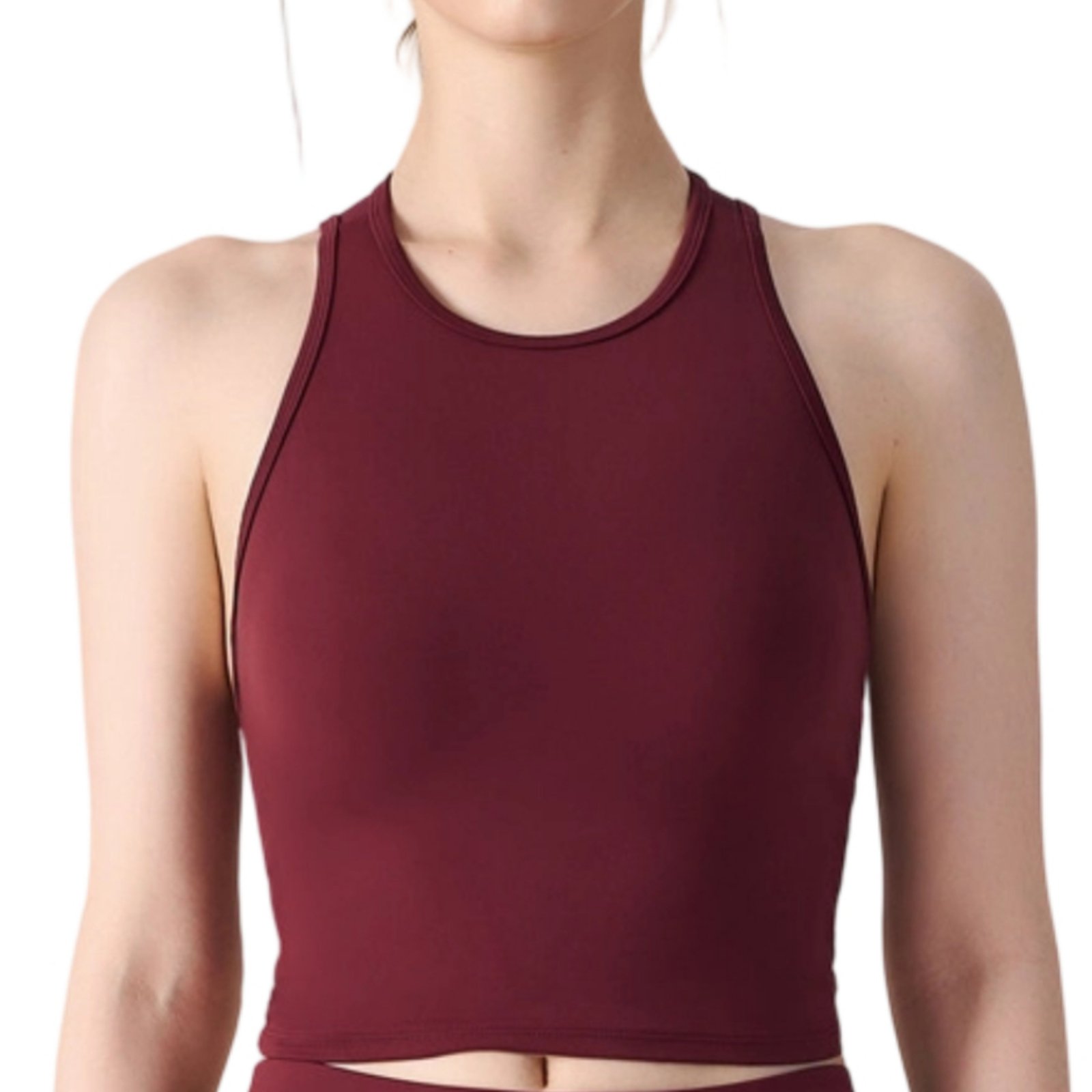 Sports Bra with Built-In Cups