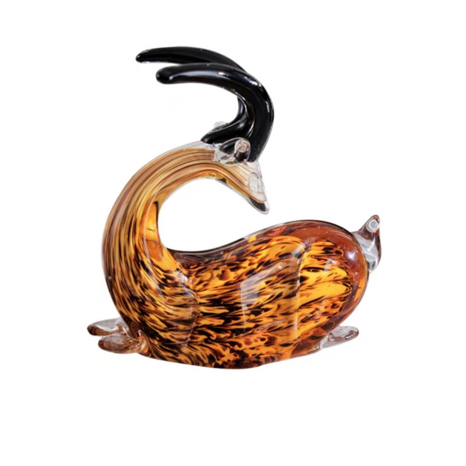 Glossy Antelope Figurine