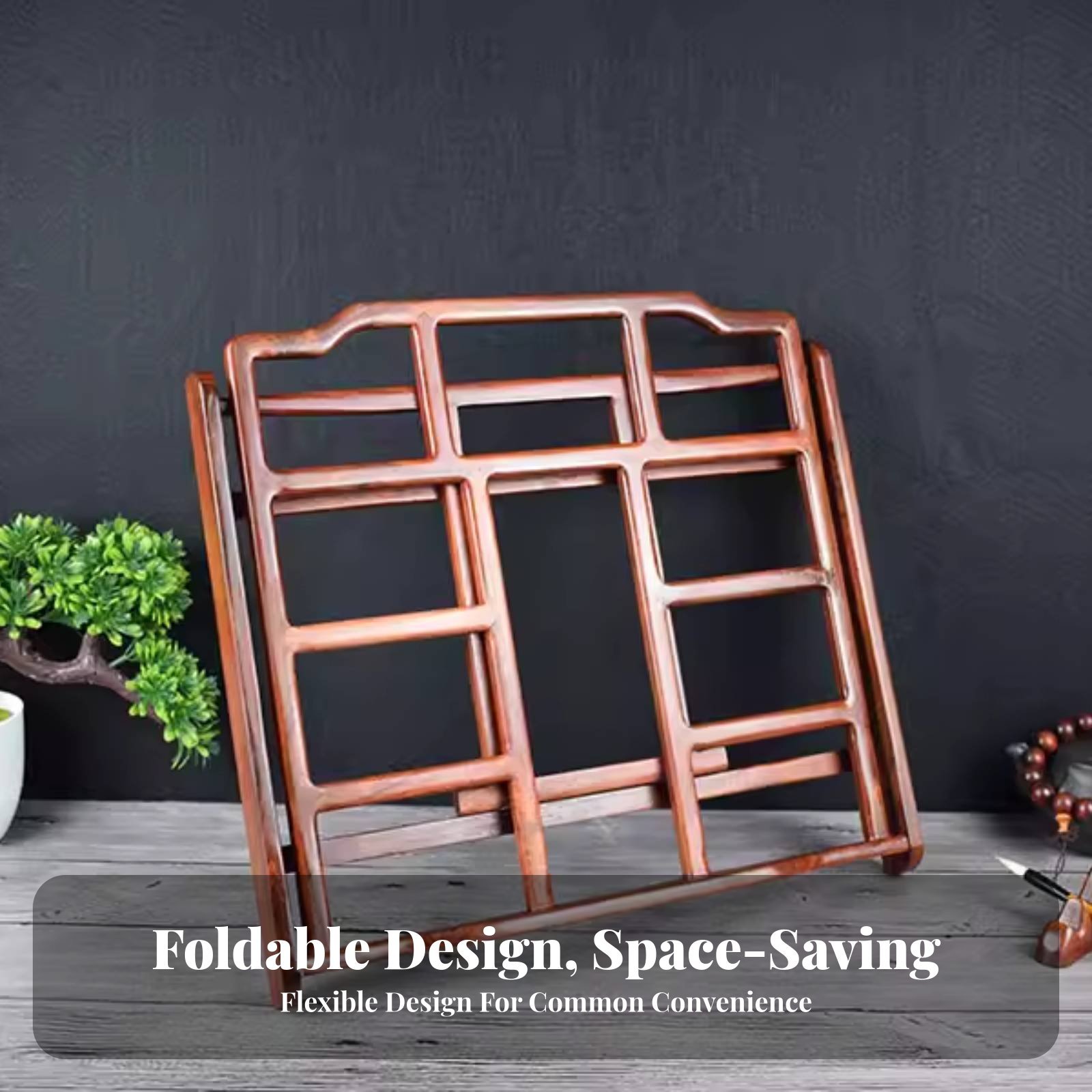 Foldable Lattice Bookrest