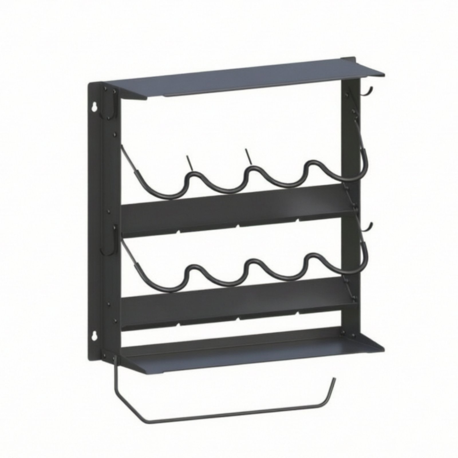 Wall-Mount Spray Can Rack