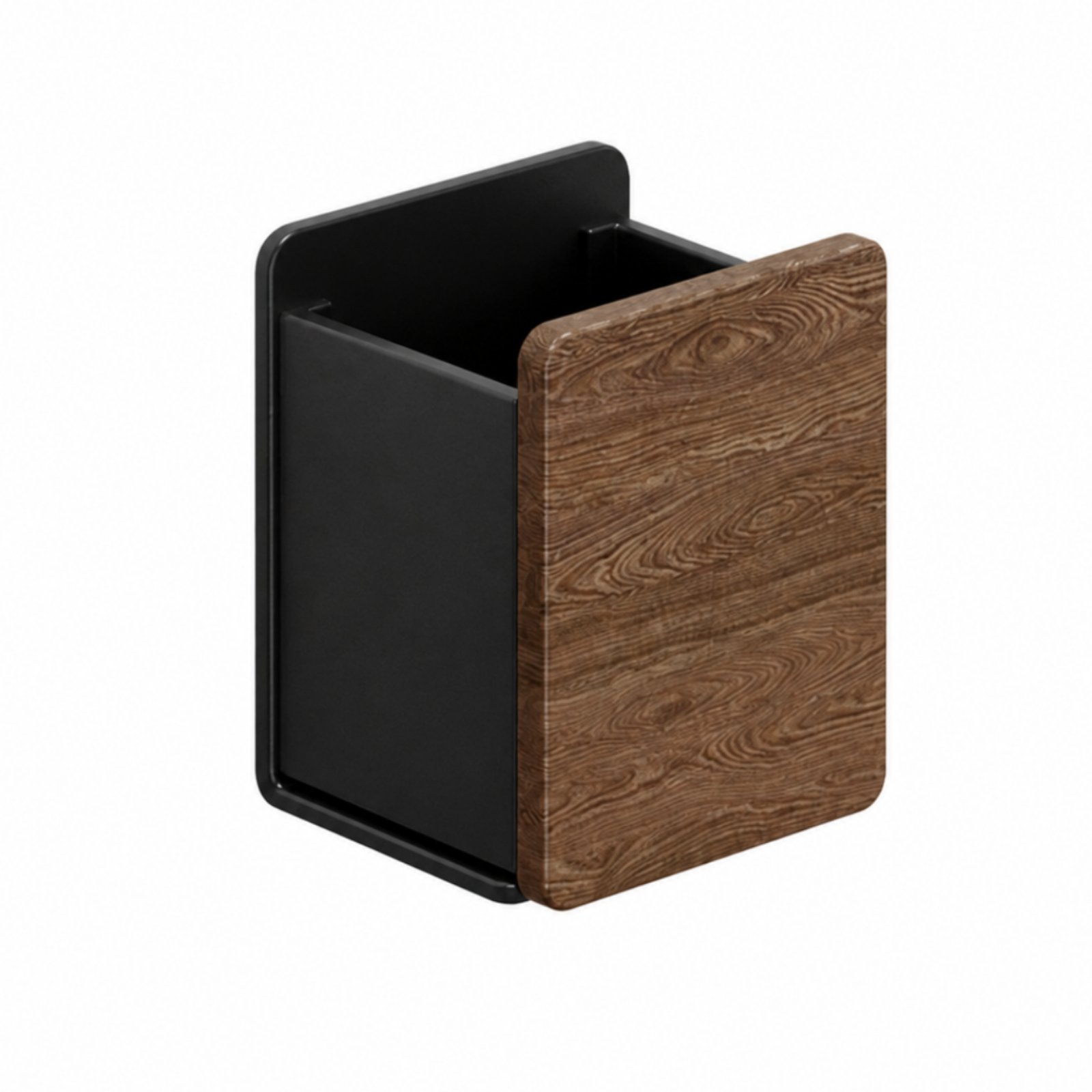 Wall Organizer with Wooden Panel