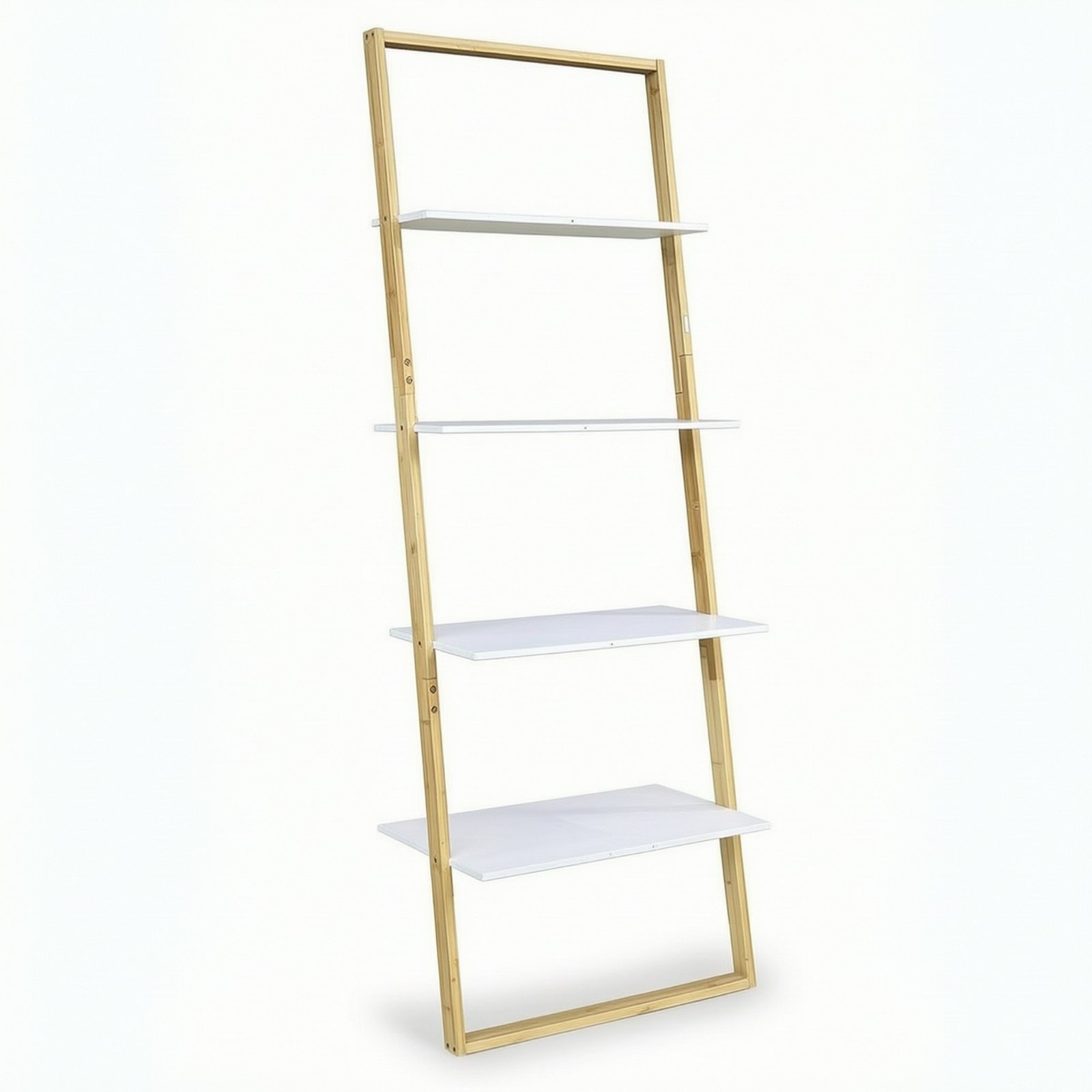 Bamboo Leaning Shelf