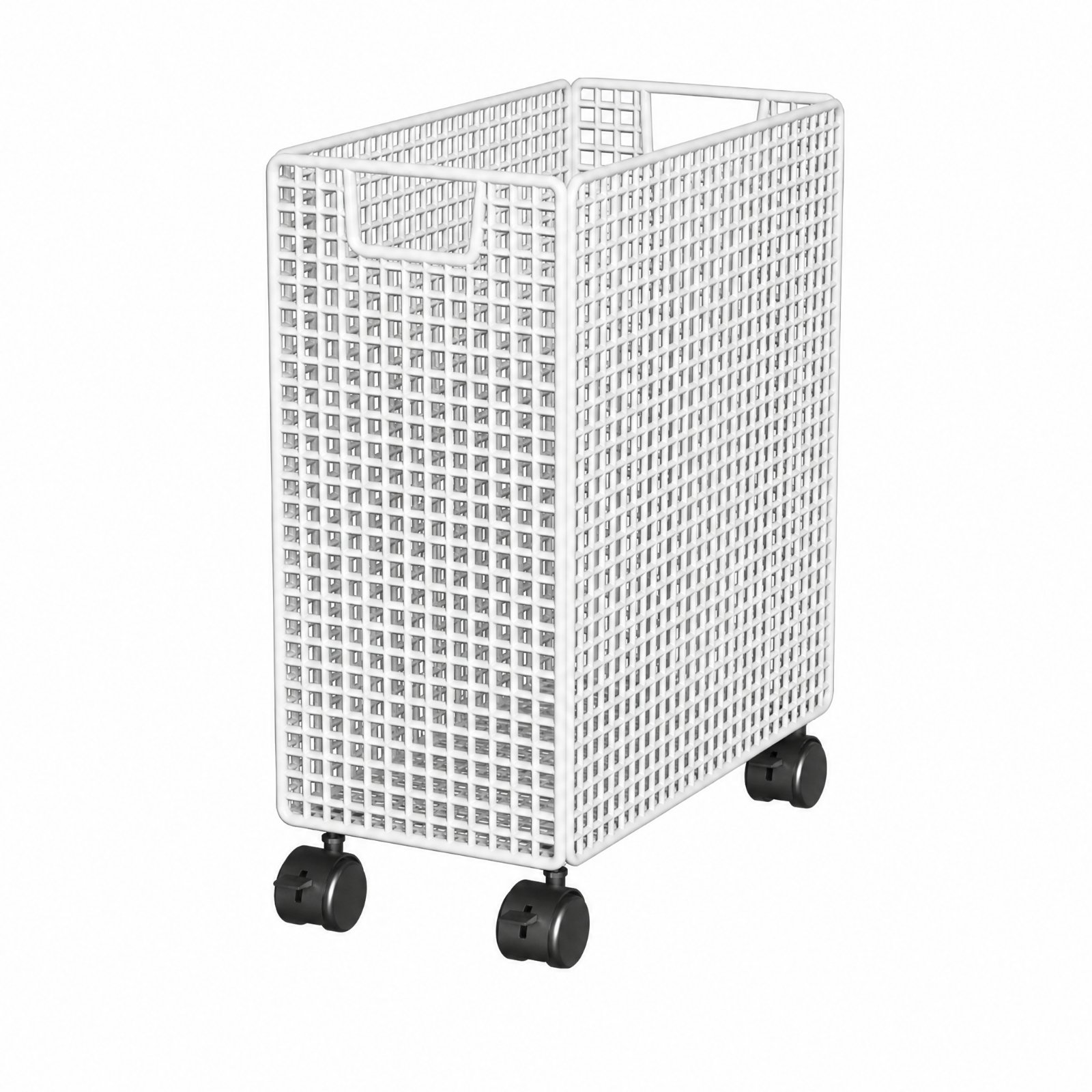 Iron Storage Basket with Casters