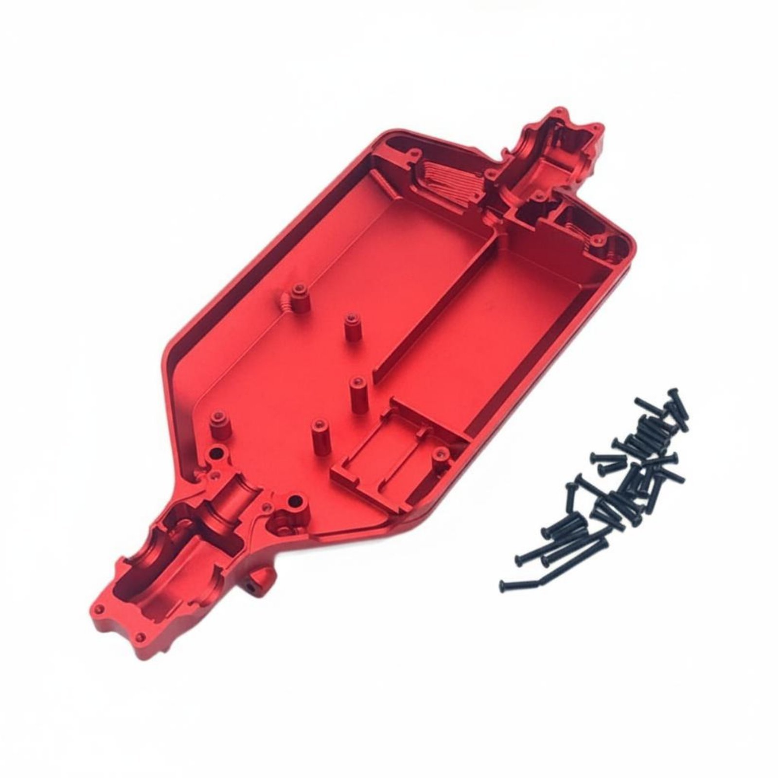 RC Car Chassis Sandblasted Aluminum