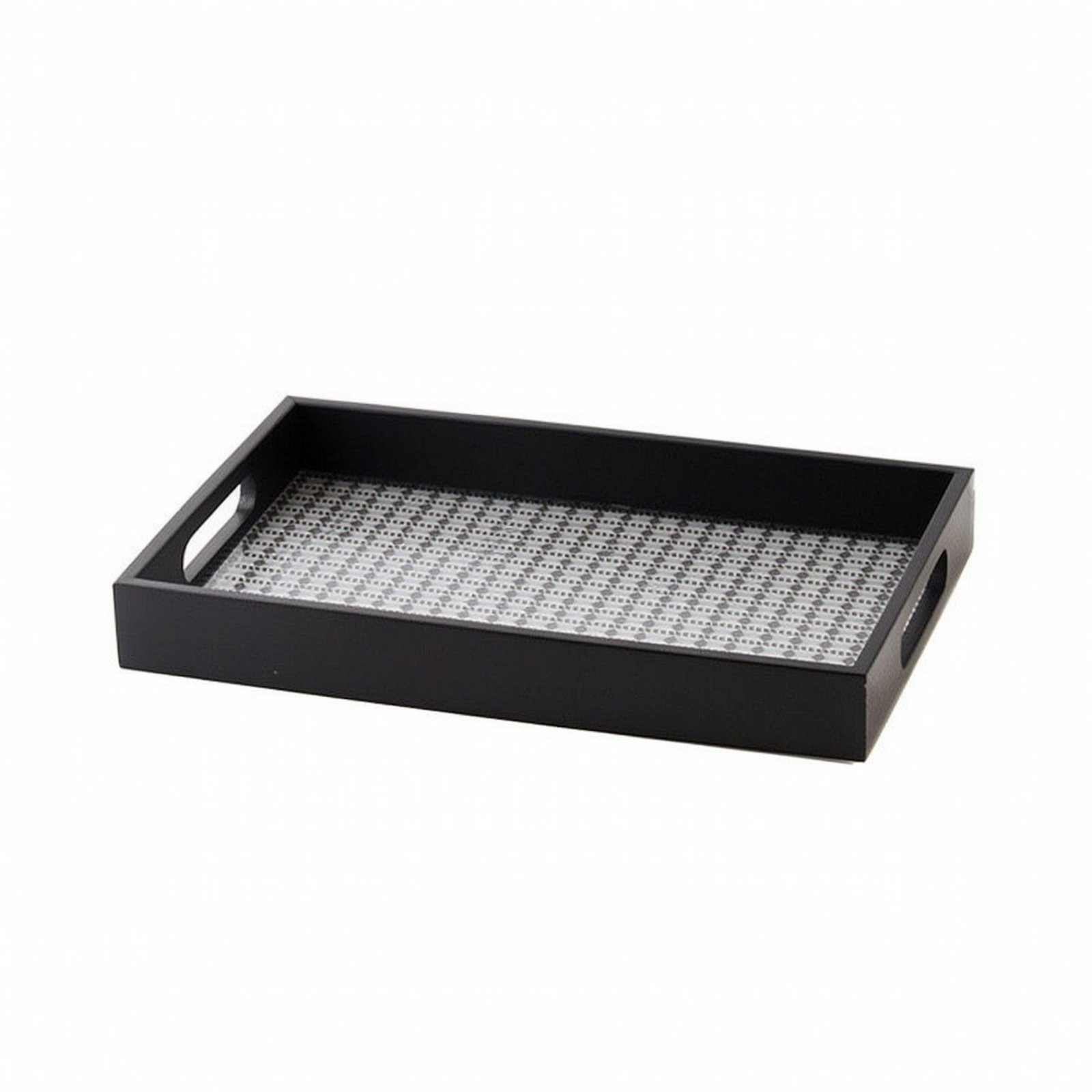 Tray with Glass Base