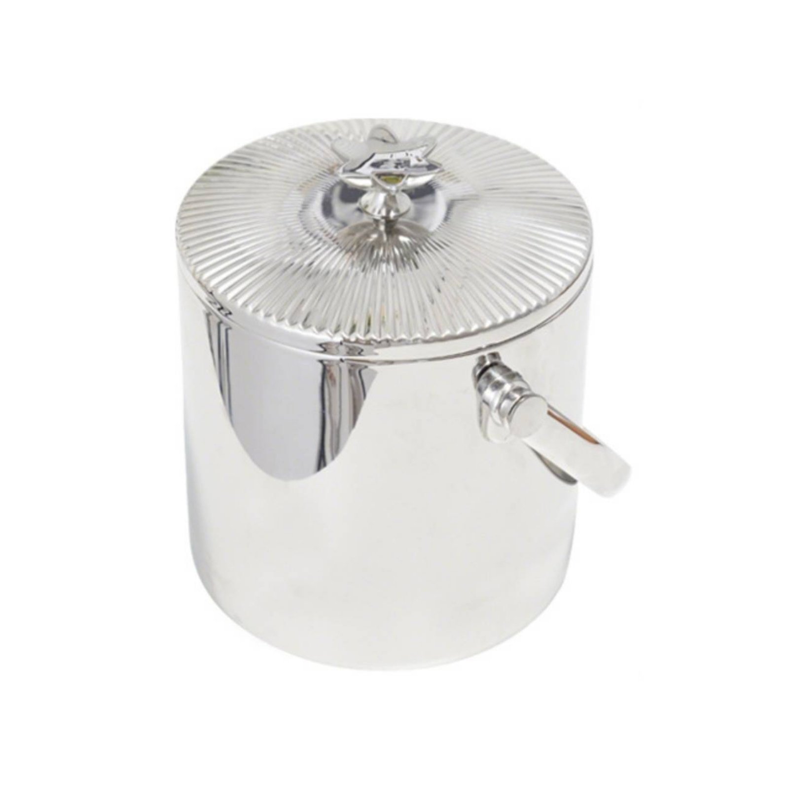 Ice Bucket with Lid Stainless Steel – Double Layer