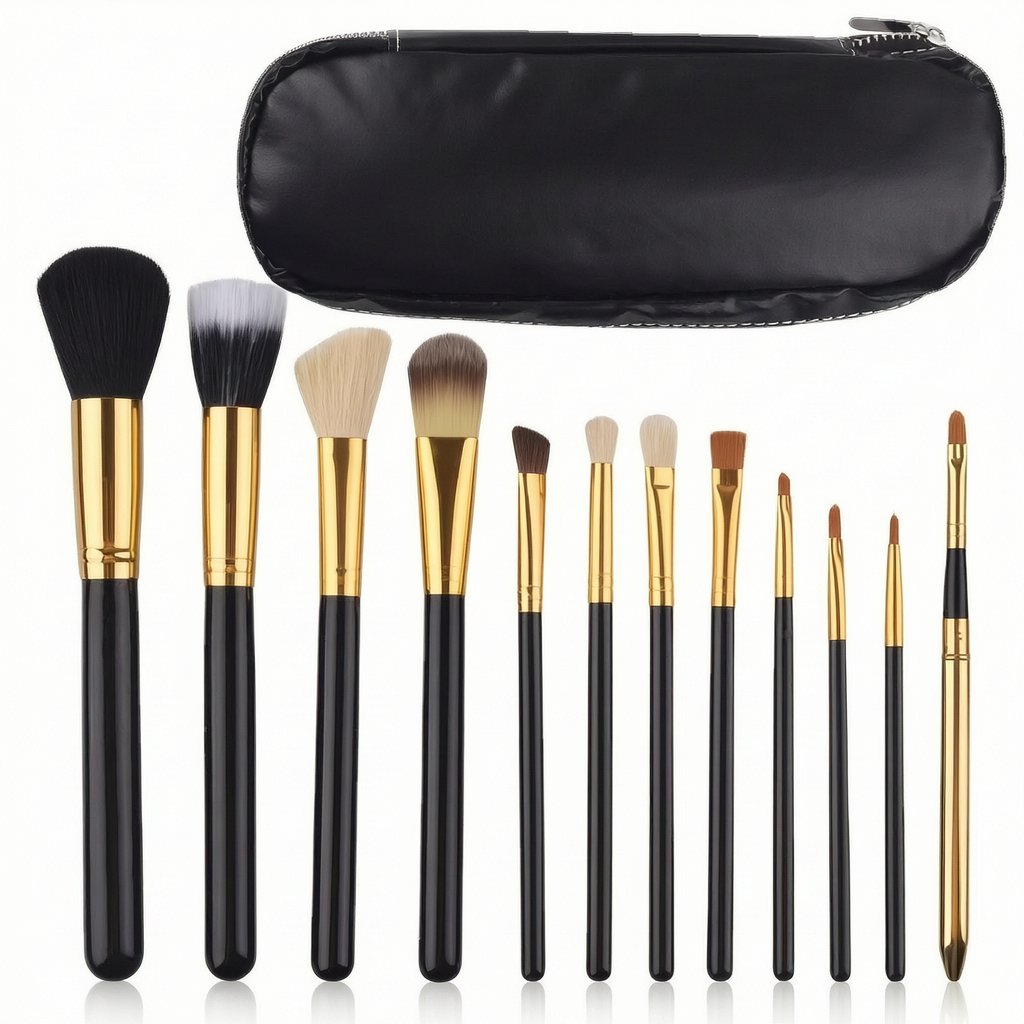 Portable Makeup Brush Set