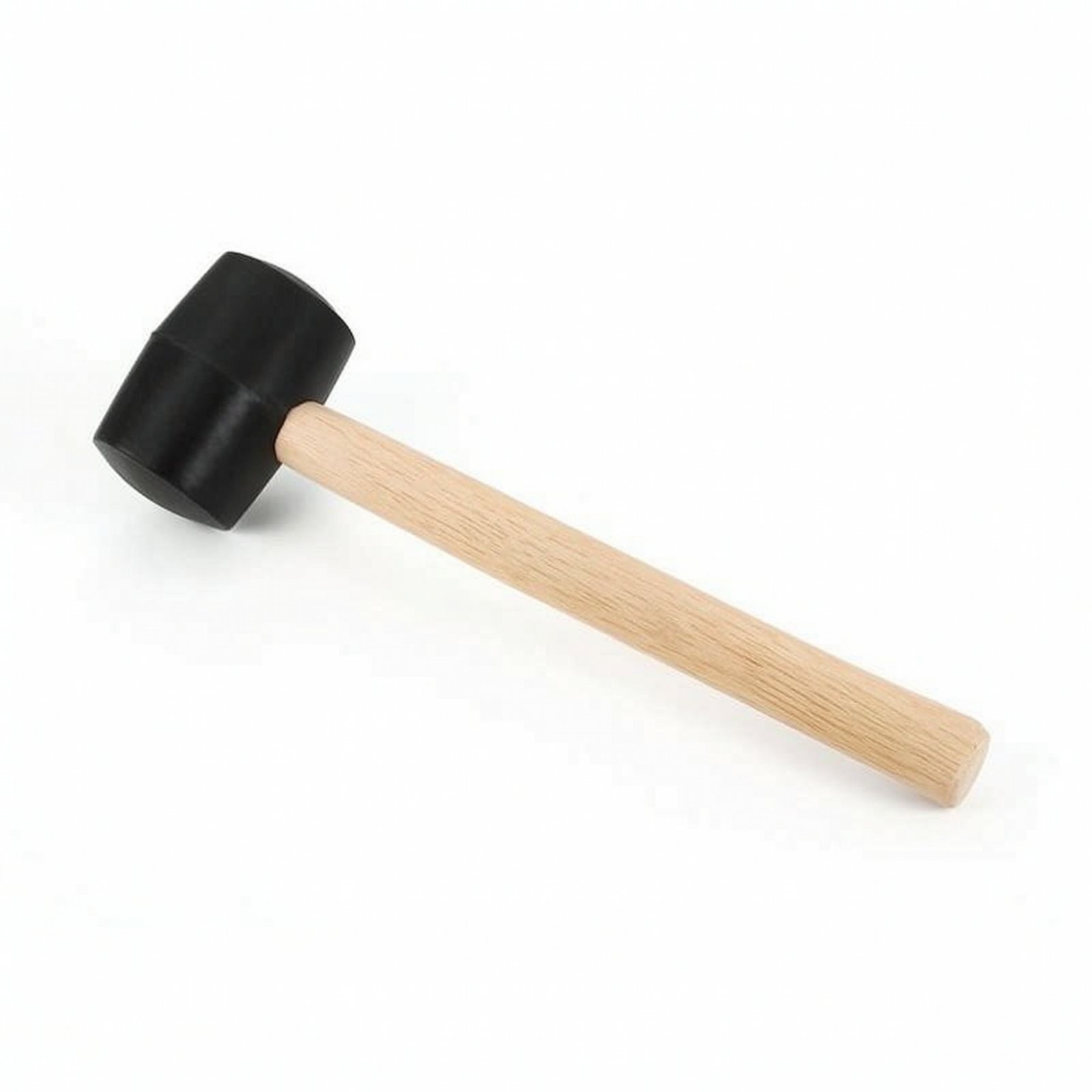 Rubber Mallet with Wood Handle
