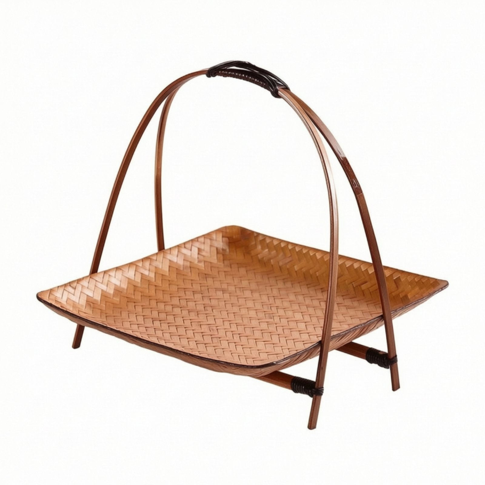 Bamboo Tray with Stand