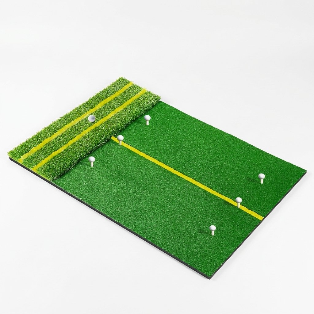 Portable Golf Hitting Mat – 1.2*1.5m, 10mm Base, 6
