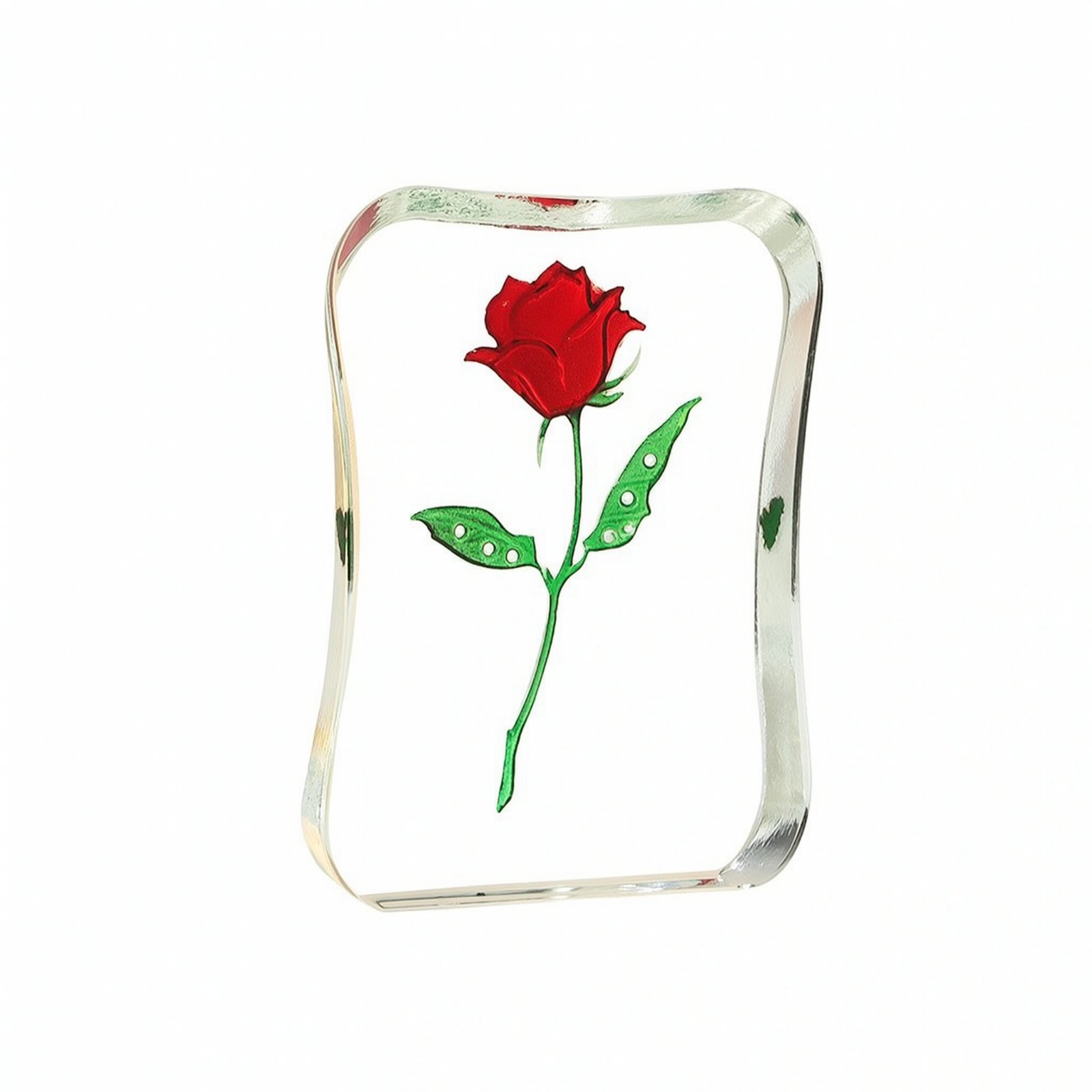 Acrylic Rose Block