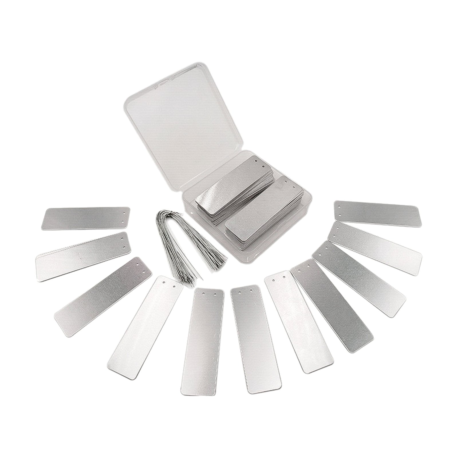 100-Piece Plant Identification Tag Waterproof Aluminum